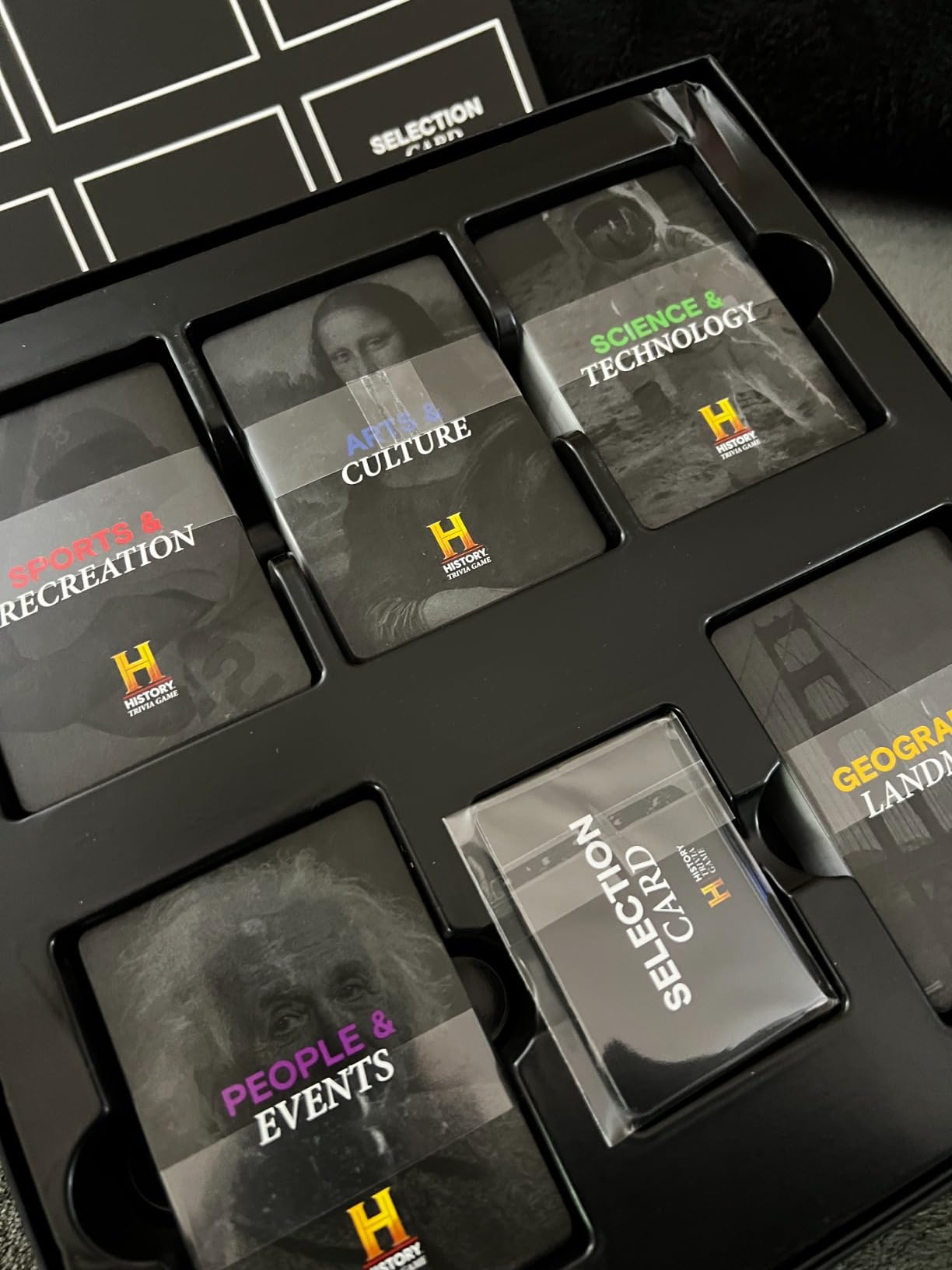 HISTORY Channel Trivia Game - 2000+ General Knowledge Questions | Official HISTORY Channel Trivia Card Game & Party Game for Adults, Families & Board Game Night - Great Gift for Dad & History Buffs customer photo 1