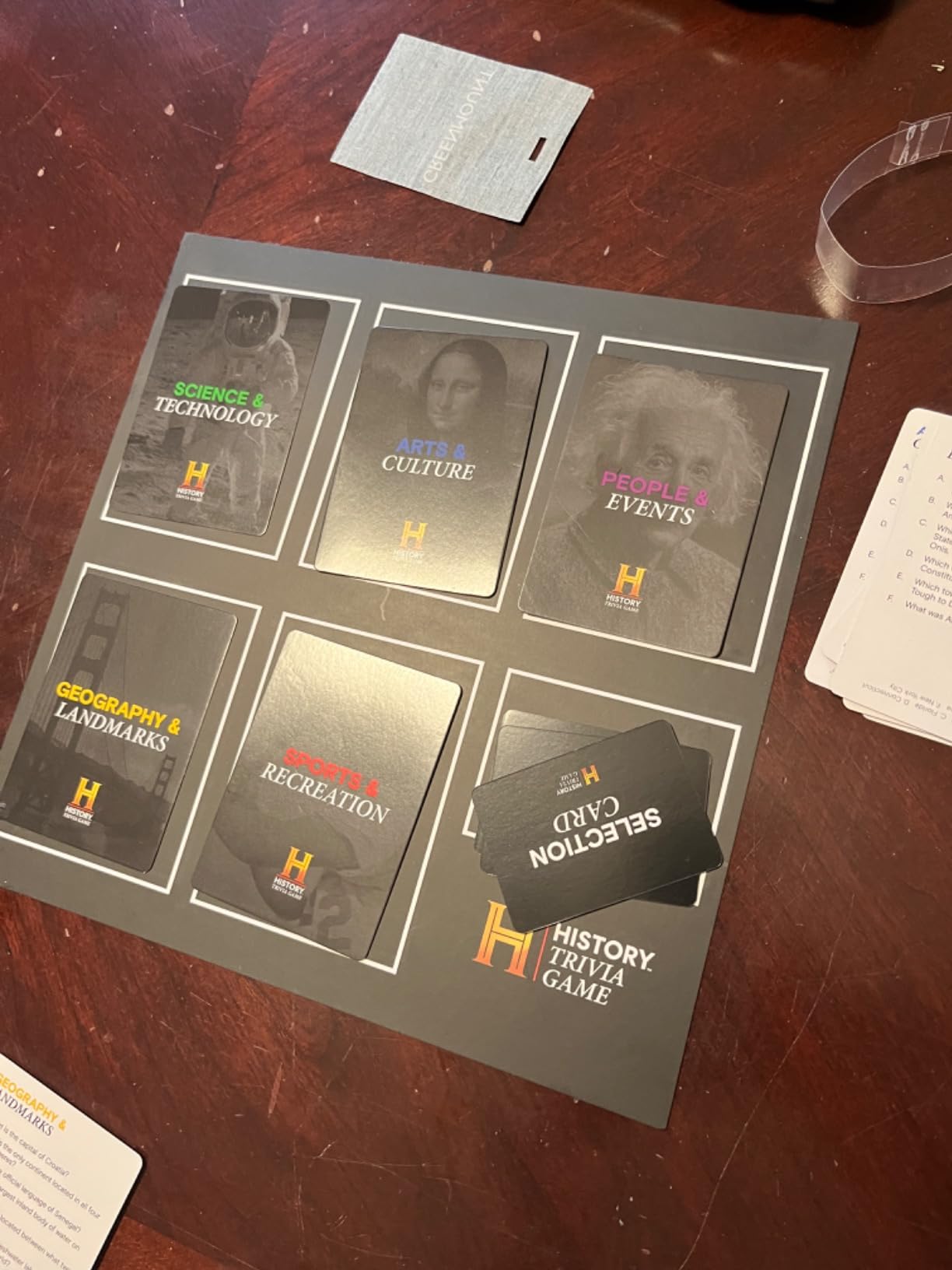 HISTORY Channel Trivia Game - 2000+ General Knowledge Questions | Official HISTORY Channel Trivia Card Game & Party Game for Adults, Families & Board Game Night - Great Gift for Dad & History Buffs customer photo 2