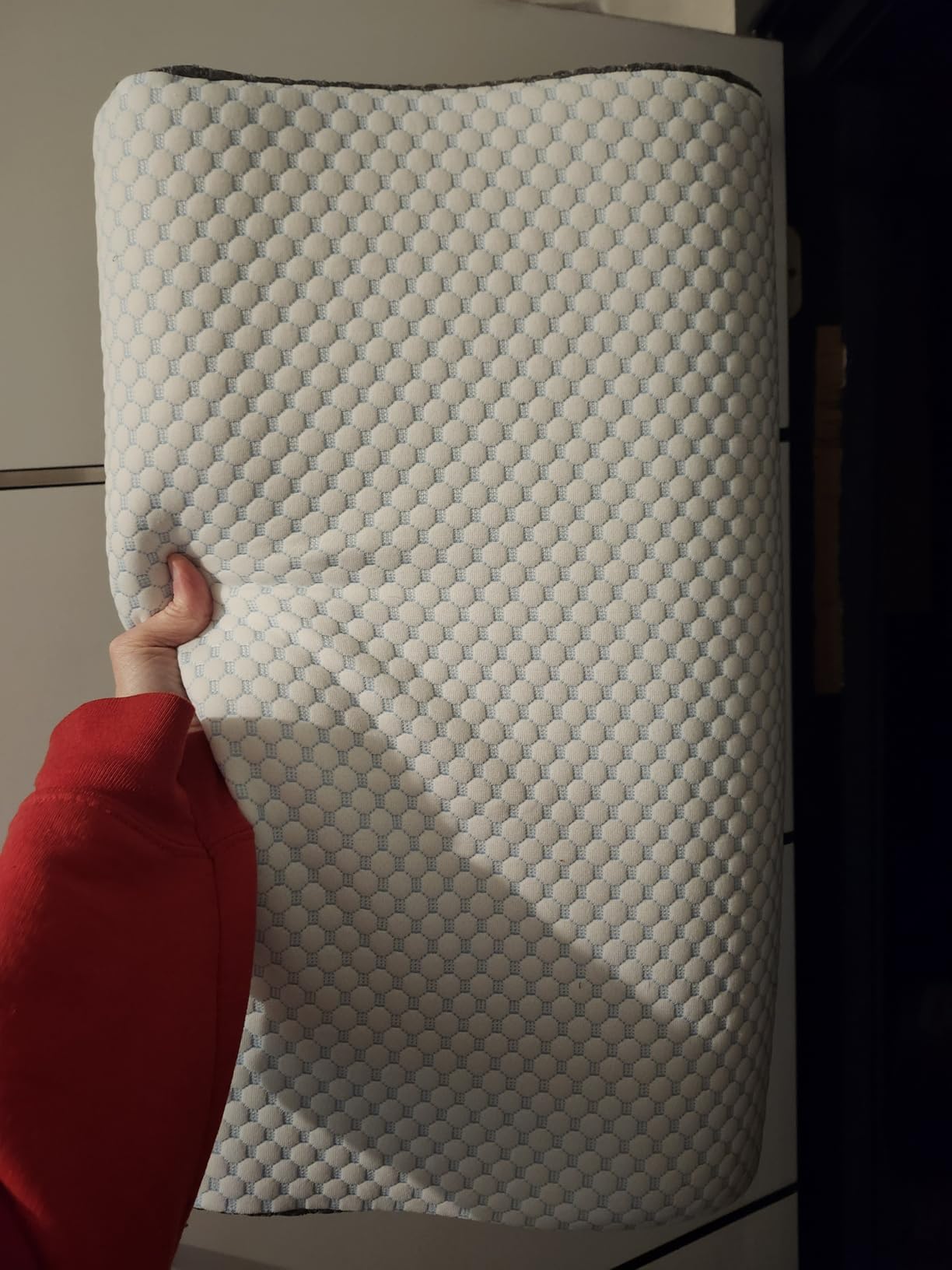 Memory Foam Pillows Neck Pillow Bed Pillow for Sleeping, Ergonomic Cervical Pillow for Neck and Shoulder Pain Relief, Orthopedic Contour Pillow for Side Back Stomach Sleeper customer photo 2