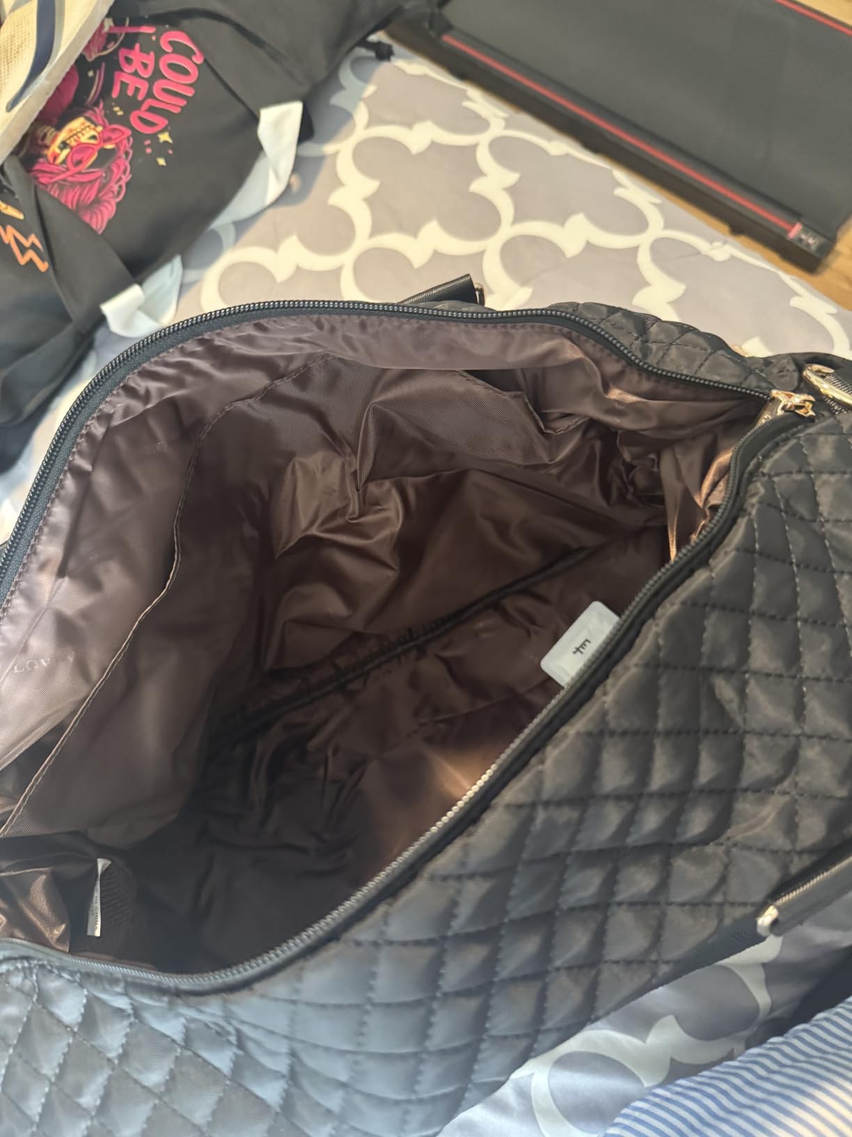LOVEVOOK Travel Duffle Bag,Weekender Bags for Women with Shoe Compartment，Carry on Overnight Bag with Toiletry Bag,Gym Duffel Bag with Wet Pocket, Hospital Bags for Labor and Delivery customer photo 2