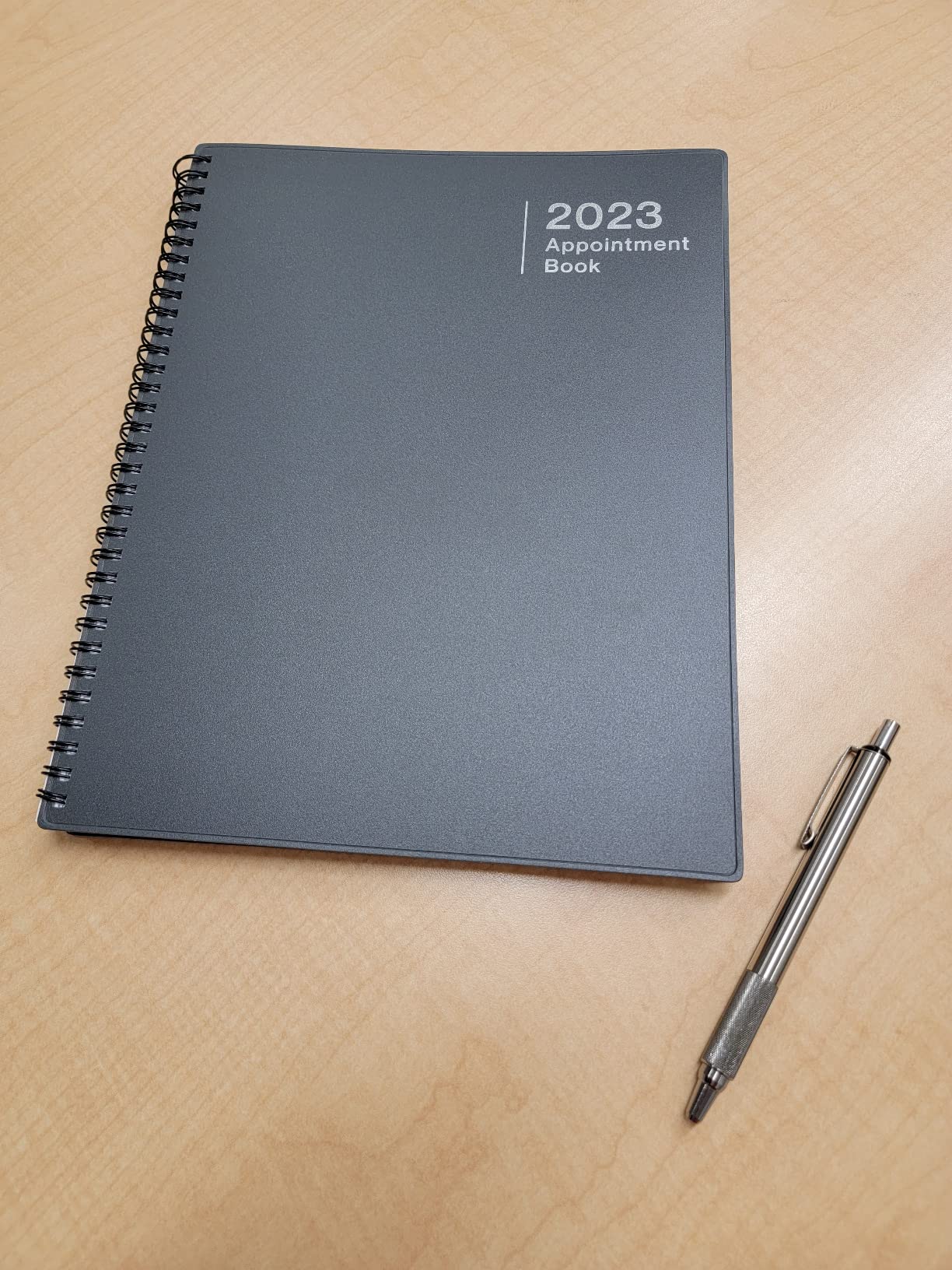 Dunwell 2026-2027 Appointment Book 8.5 x 11, July 2026 to June 2027, 15-Minute Hourly Schedule Planner with Colorful Tabs, Daily Professional Agenda customer photo 1