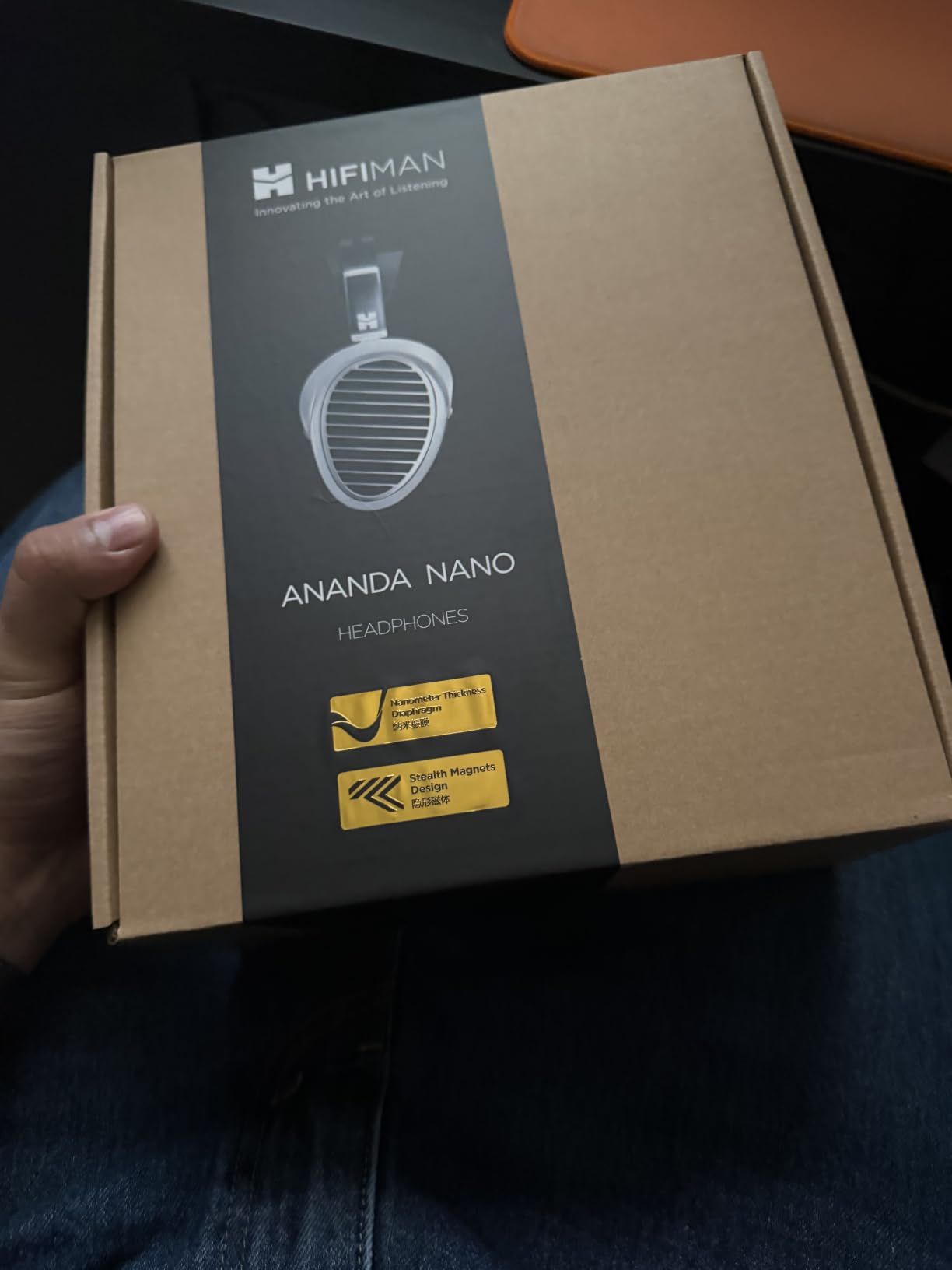 HIFIMAN Ananda Nano Open-Back Over-Ear Planar Magnetic Hi-Fi Headphones with Stealth Magnets and Nanometer Thickness Diaphragm customer photo 1