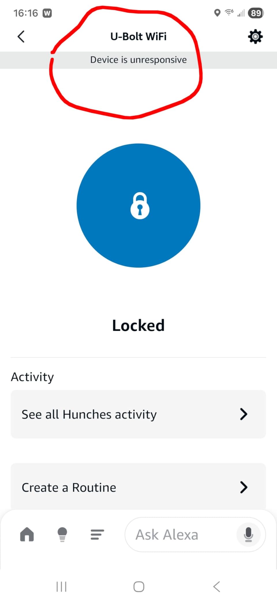 ULTRALOQ U-Bolt Pro WiFi Smart Lock with Door Sensor, App Remote Control | Built in Wi-Fi Deadbolt Smart Locks for Front Door with Fingerprint ID, Share Access, Auto Unlock, Auto-lock, ANSI Grade 1 customer photo 2