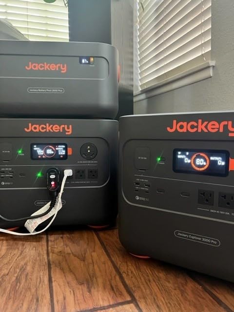 Jackery Explorer 2000 Plus Portable Power Station, 2042Wh, 3000W AC Output | LiFePO4 Battery, Expandable to 24kWh, UPS Home Backup, Solar Generator for Emergency, Camping, RV customer photo 2