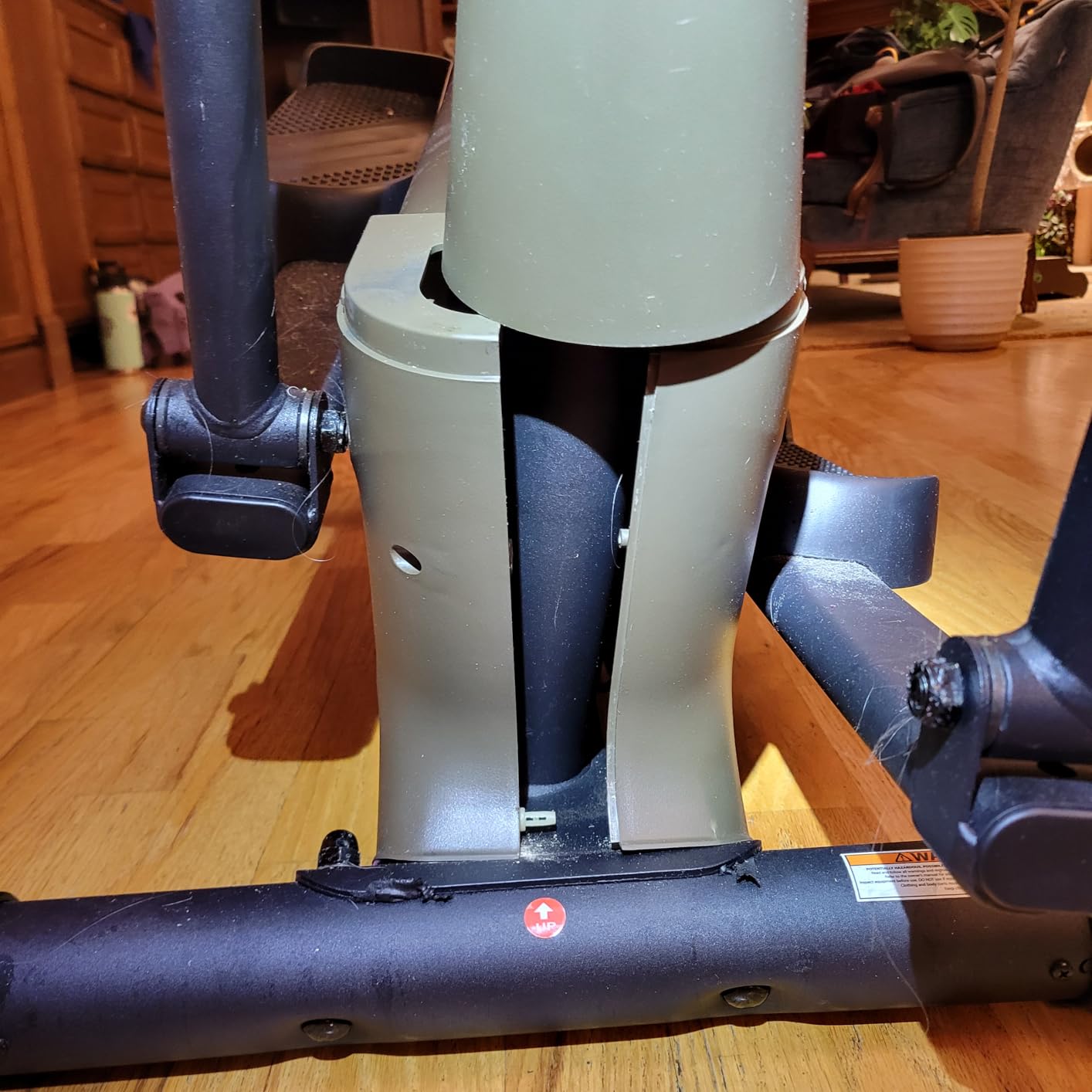 Niceday Elliptical Exercise Machine, Elliptical Machine for Home, Magnetic Elliptical Trainer with 15.5IN-20IN Stride, 16 Resistance Levels, 400LBS Loading Capacity, Support Kinomap APP customer photo 1