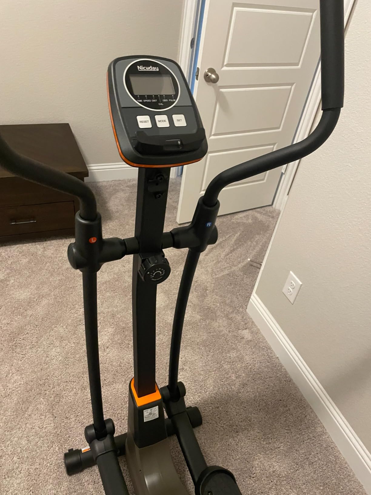 Niceday Elliptical Exercise Machine, Elliptical Machine for Home, Magnetic Elliptical Trainer with 15.5IN-20IN Stride, 16 Resistance Levels, 400LBS Loading Capacity, Support Kinomap APP customer photo 2