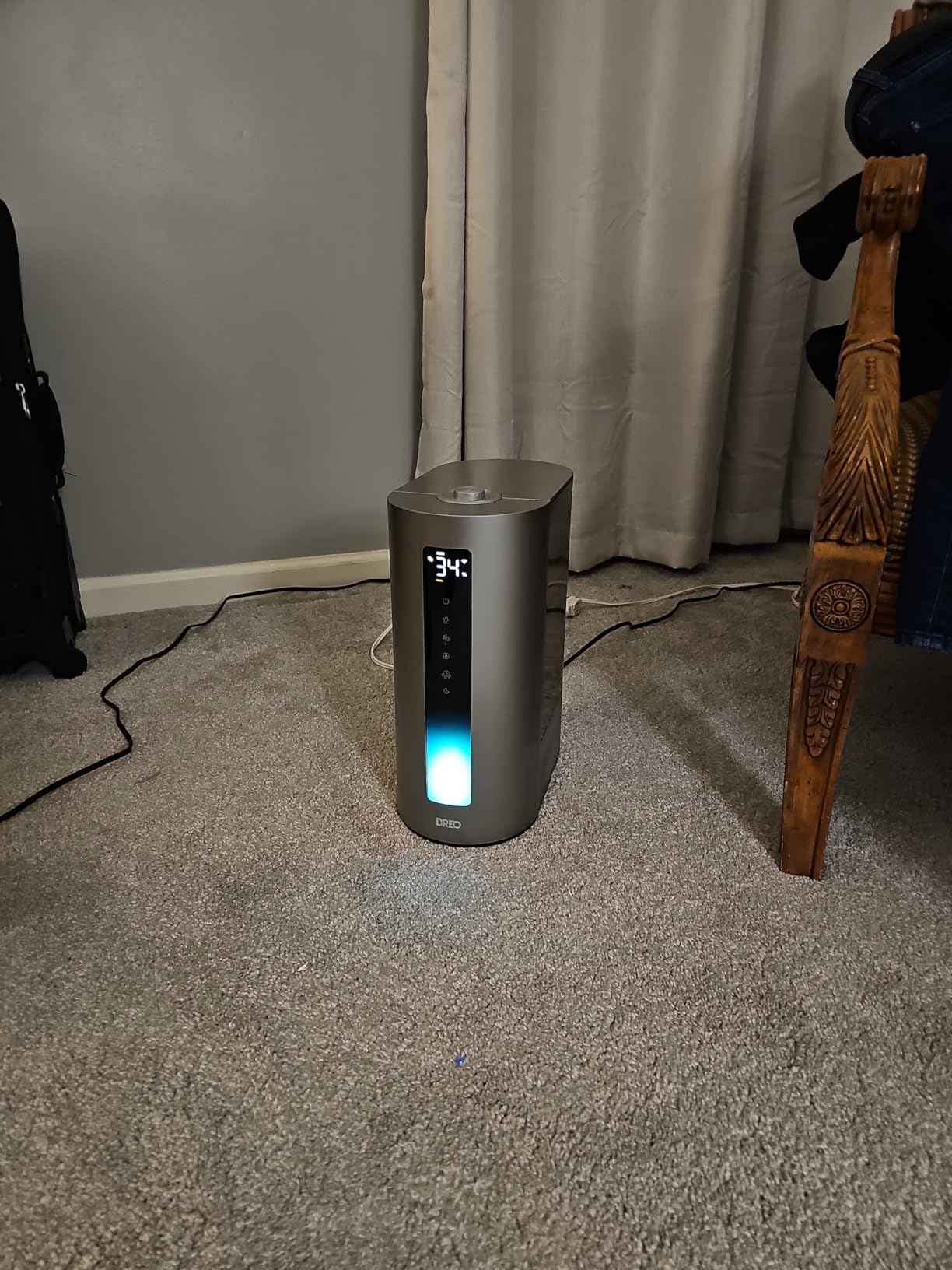 DREO 6L Smart Humidifier Warm & Cool Mist for Large Room, App Control customer photo 1