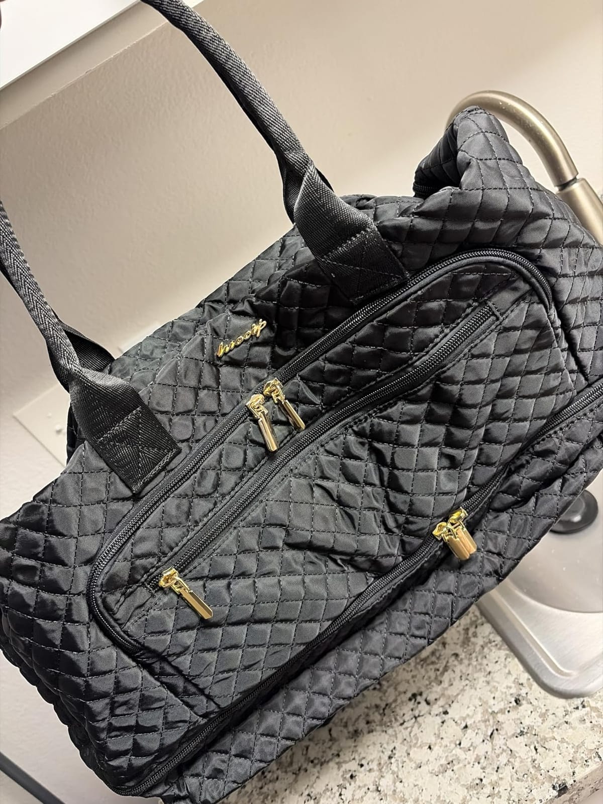Large Travel Duffle Bags for Women: 35L Weekender Bag with Shoe Compartment customer photo 1