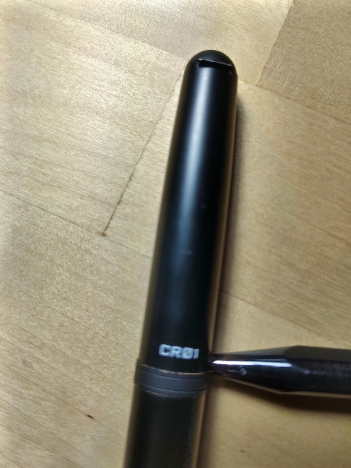 Ohto CR01 Ceramic Rollerball Pen Matte Black customer photo 1