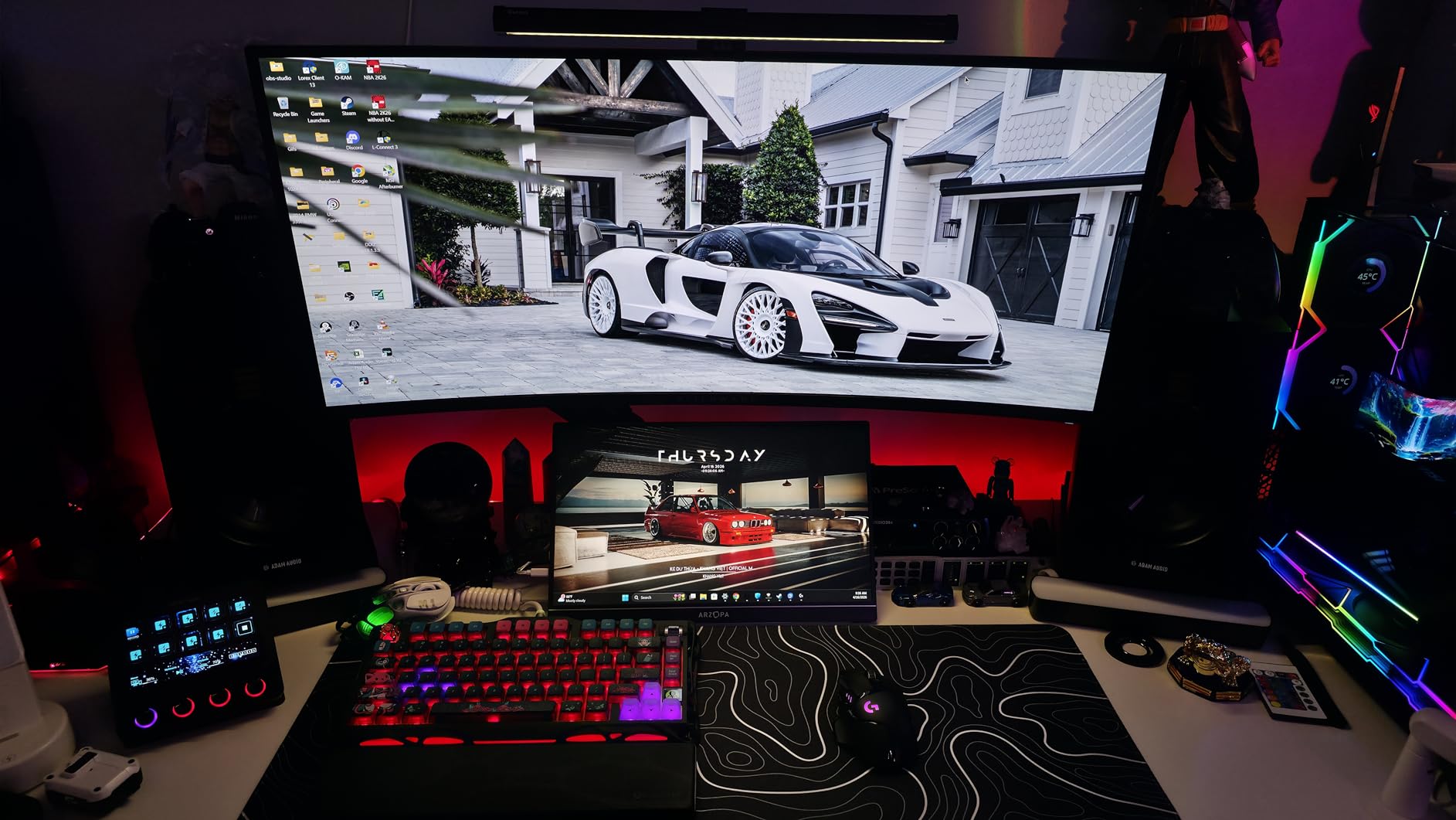 ARZOPA 16.1'' 144Hz Portable Gaming Monitor 106% sRGB - Z1FC, 1080P FHD Kickstand Portable Monitor with HDR, Ultra Slim, Eye Care, External Second Screen for Laptop, PC, PS5, Mac, Xbox customer photo 1