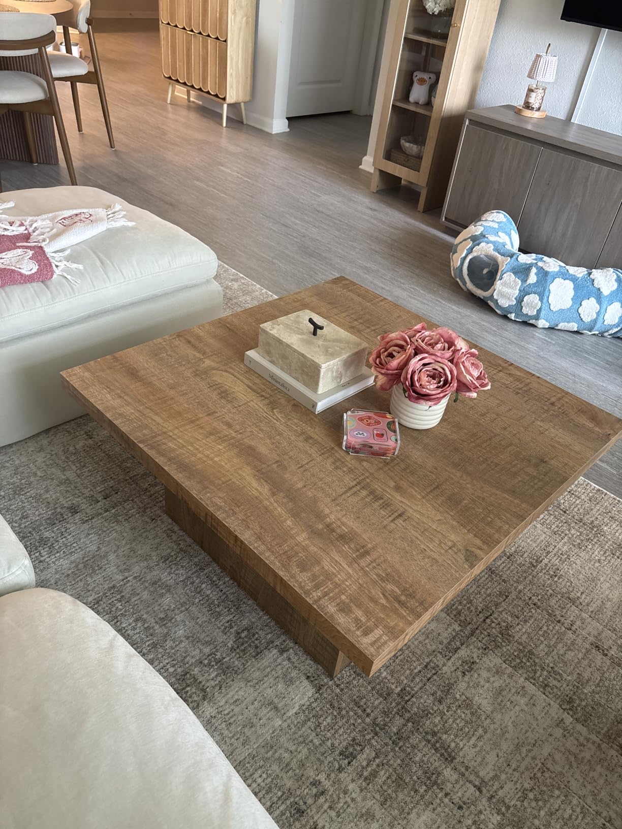 Coaster Home Furnishings Zetta Square Cocktail Living Room Coffee Table customer photo 1