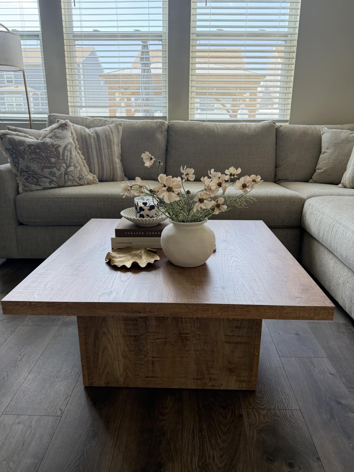 Coaster Home Furnishings Zetta Square Cocktail Living Room Coffee Table customer photo 2