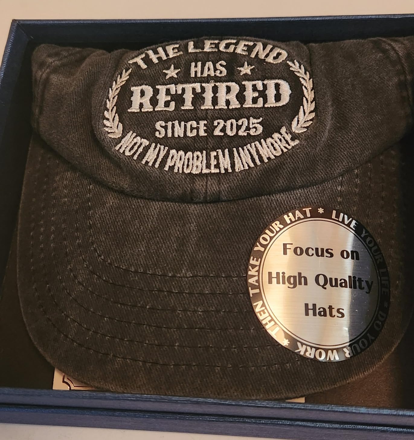 Retirement Gifts for Men, 2026 Retired Hat for Dad Coworkers Friends customer photo 1