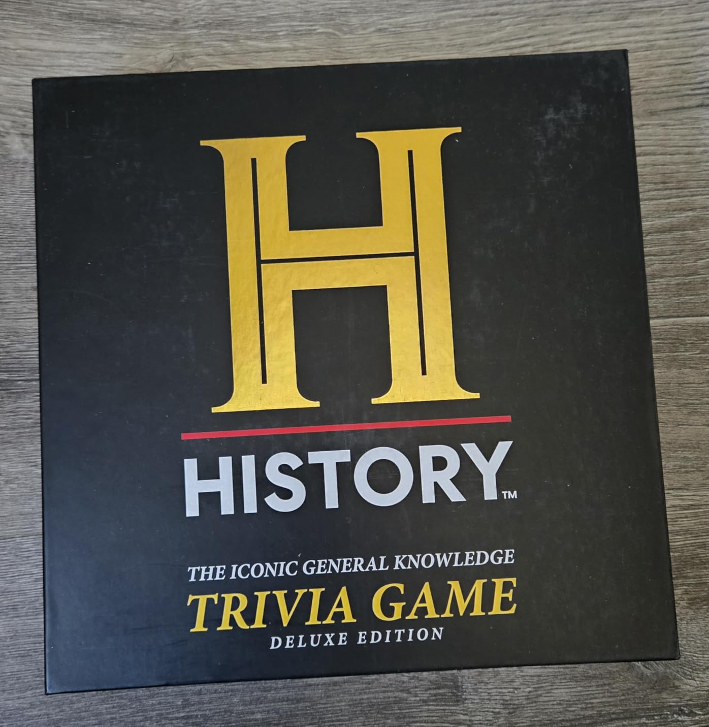 HISTORY Channel Trivia Game Deluxe - 2400 General Knowledge Questions Including 80s & 90s Trivia | HISTORY Trivia Card & Party Game for Adults, Families & Board Game Night - Great Gift for Dad & Gen X customer photo 1