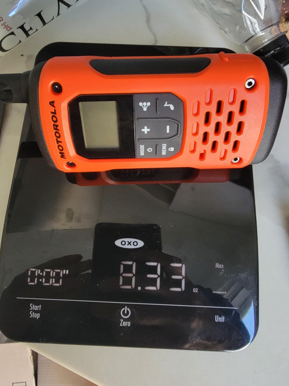 Motorola Solutions, Portable FRS, T605_H2O, Talkabout, Two Way Radios Waterproof Walkie Talkie Emergency Preparedness, Rechargeable, 22 Channel, 35 Mile, Orange W/Black, 2 Pack customer photo 1