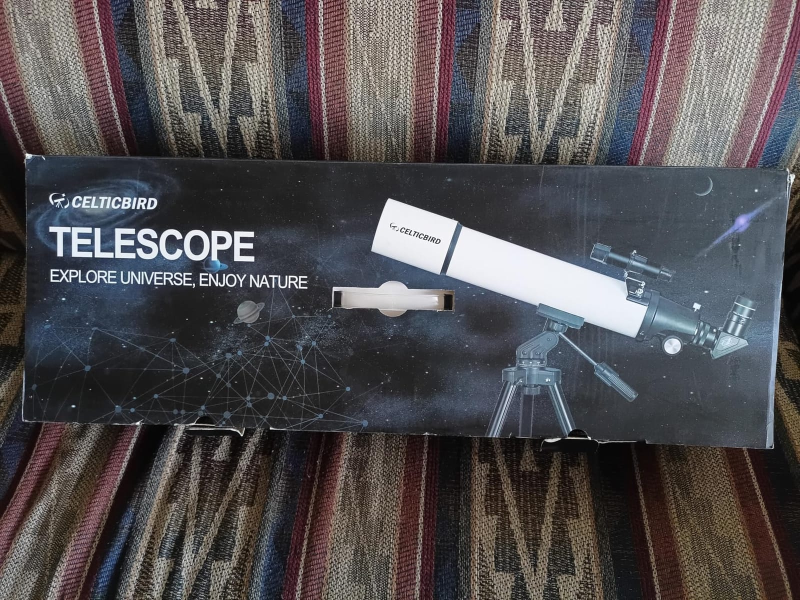 Telescope for Adults High Powered, Travel Telescopes for Adults Astronomy Beginners Gifts, 80mm Aperture 900 Refractor Telescope with AZ Mount, Carry Bag, Phone Mount customer photo 1