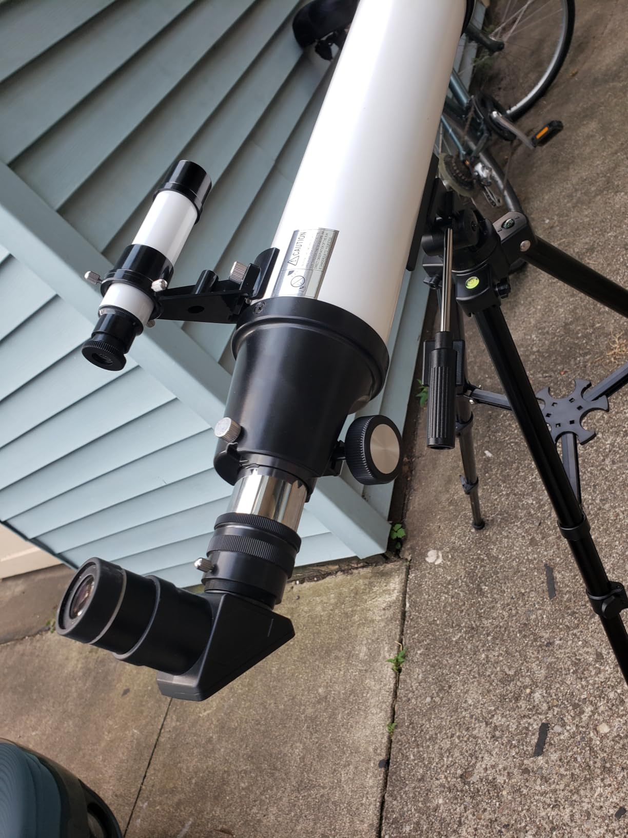 Telescope for Adults High Powered, Travel Telescopes for Adults Astronomy Beginners Gifts, 80mm Aperture 900 Refractor Telescope with AZ Mount, Carry Bag, Phone Mount customer photo 2