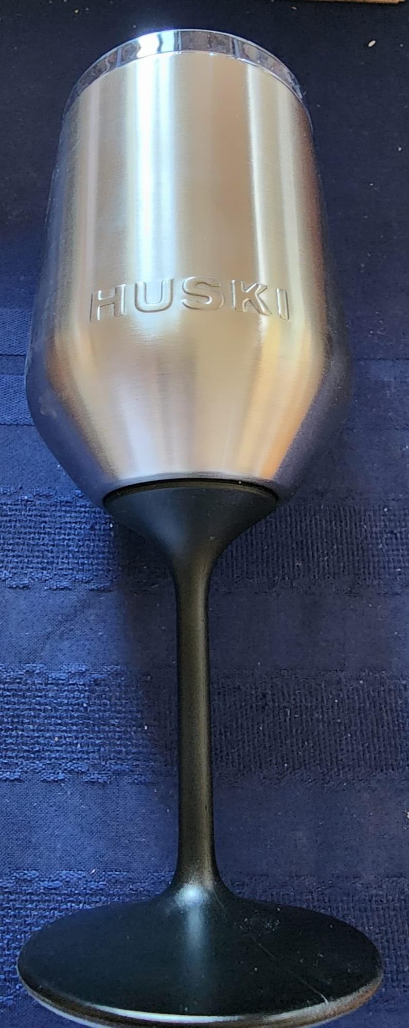 Huski Wine Tumbler 2.0 | NEW | Award-winning Design with Detachable Stem | Premium Stainless Steel Wine Glass with Lid | Triple Insulated Tumbler | 12oz Capacity | Great Gift (Powder Pink) customer photo 1