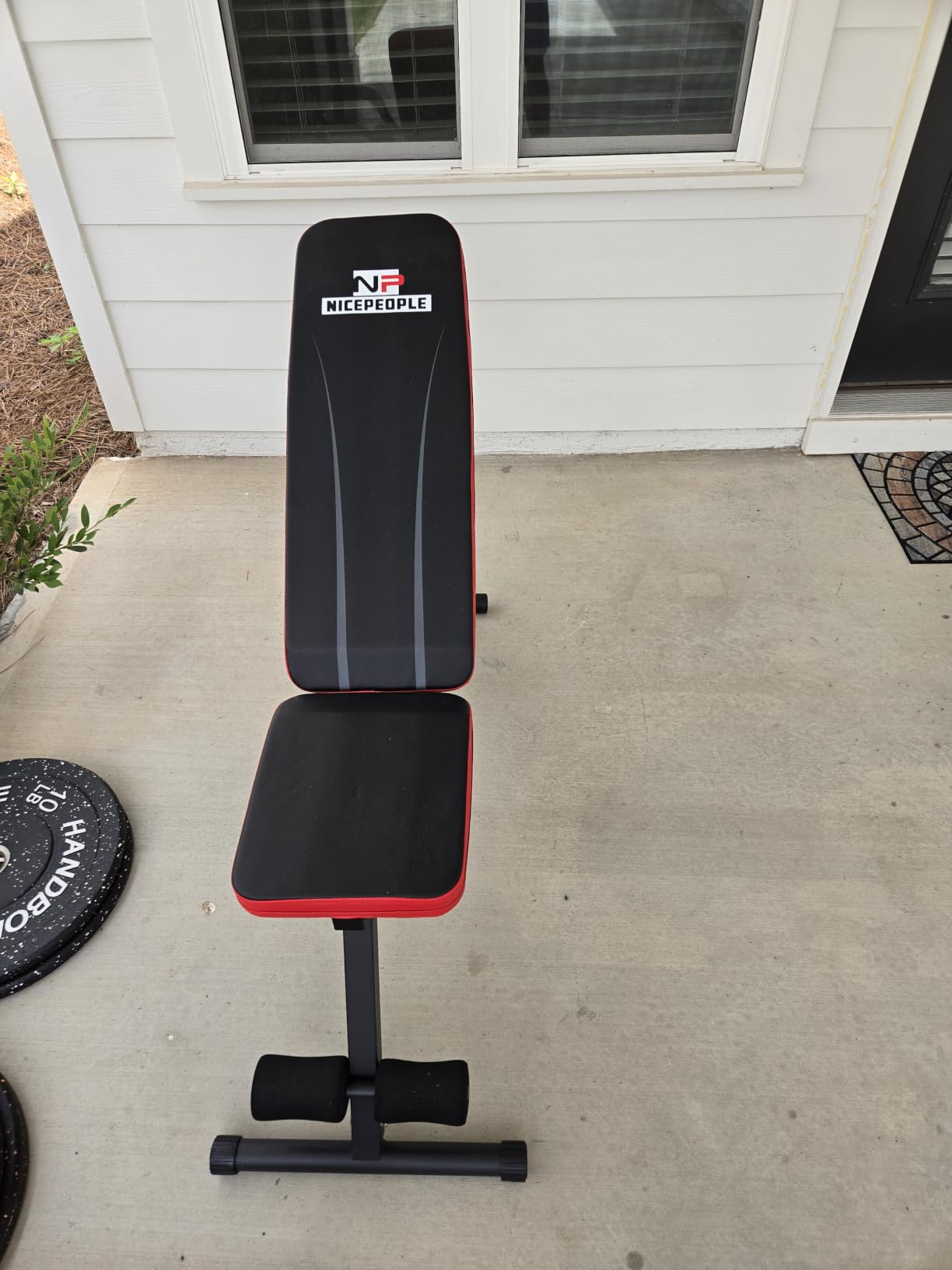 NICEPEOPLE Adjustable Weight Bench for Home Gym, 660LBS Capacity customer photo 2