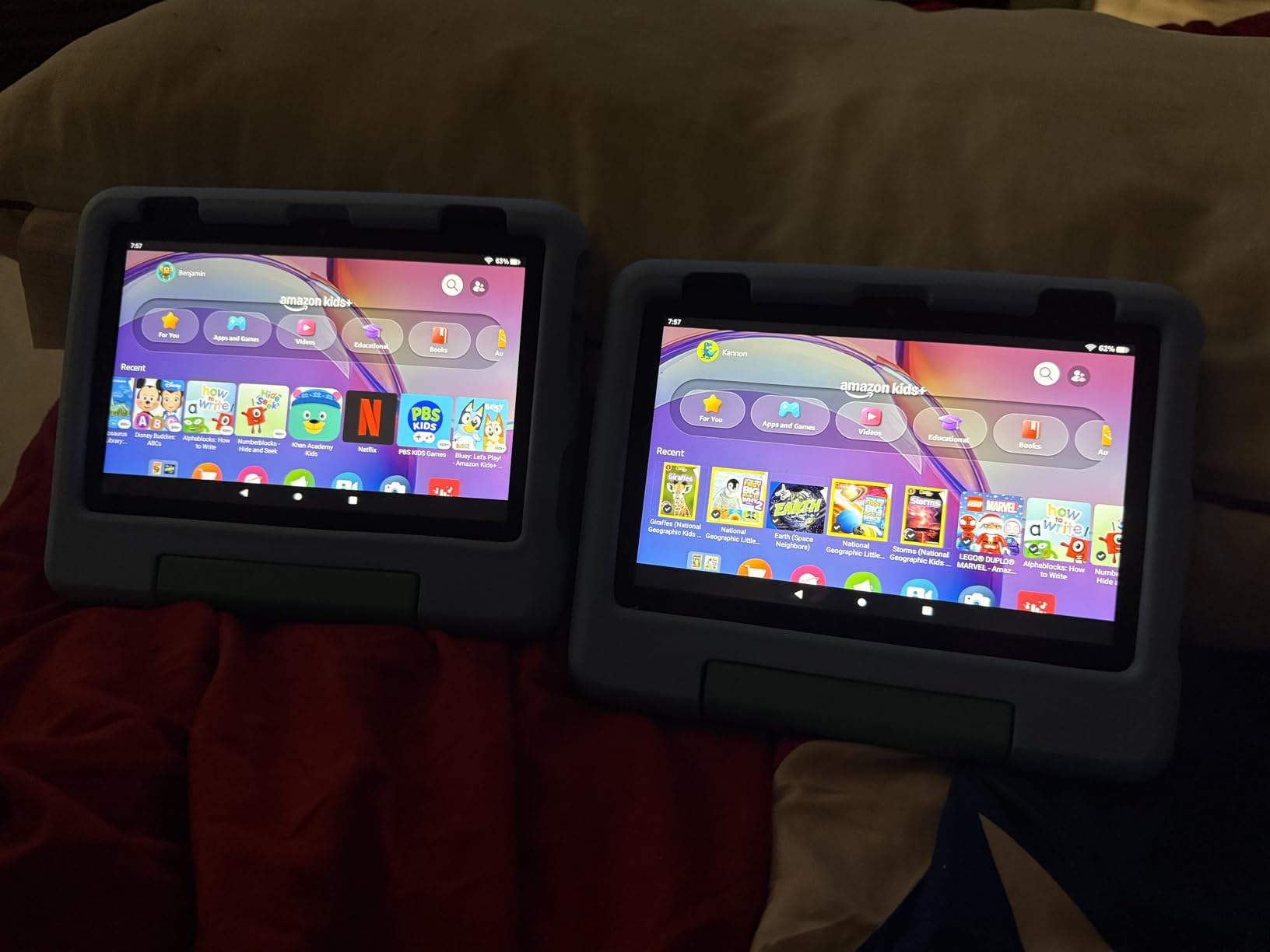 Amazon Fire HD 8 Kids tablet (newest model), ages 3-7, 8