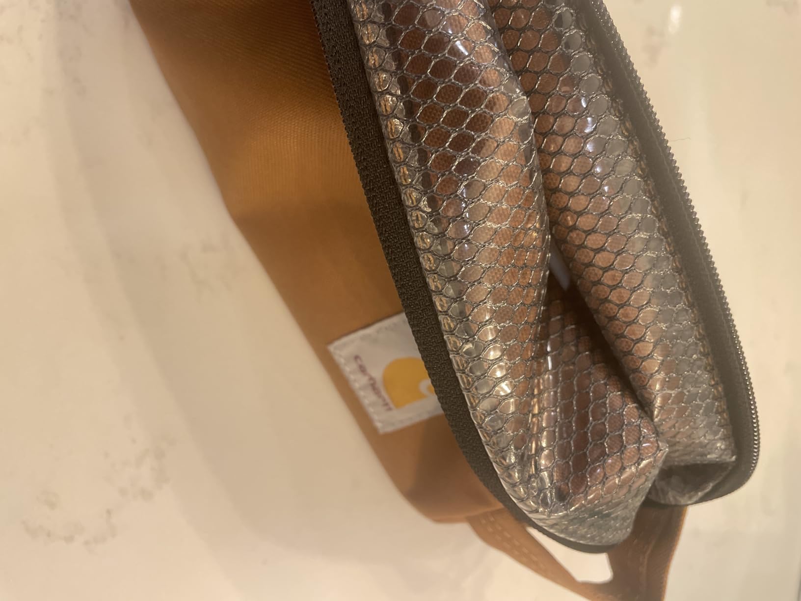 Carhartt Classic Zippered Travel Kit Carhartt Brown | Durable, Organize Essentials with the Water Resistance Toiletry Bag customer photo 2