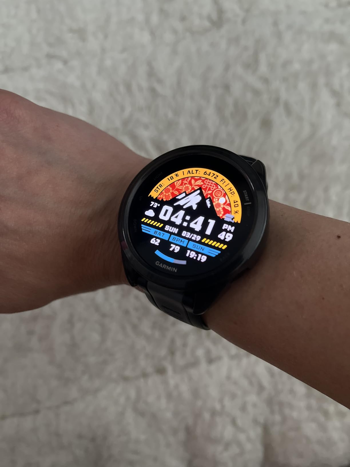 Garmin Forerunner 165 Music, Running Smartwatch, 43mm, Turquoise | Music On Your Wrist, Essential Training & Recovery Features, Built-In GPS for Distance, Pace & Speed, Garmin Coach customer photo 1