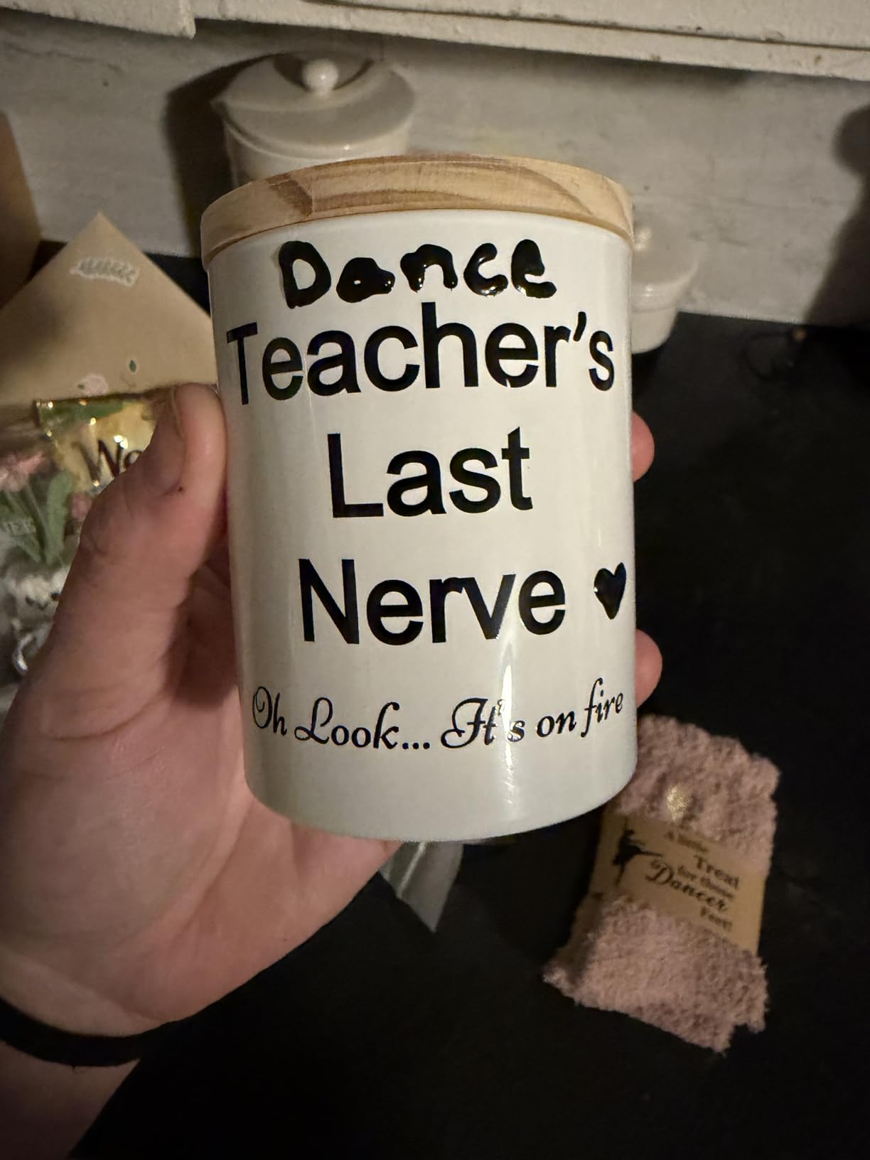 Gifts for Grandma Grandpa Grandparents Lavender Scented Soy Candle | Funny Unique Christmas Birthday Gifts for Grandma Grandpa customer photo 1