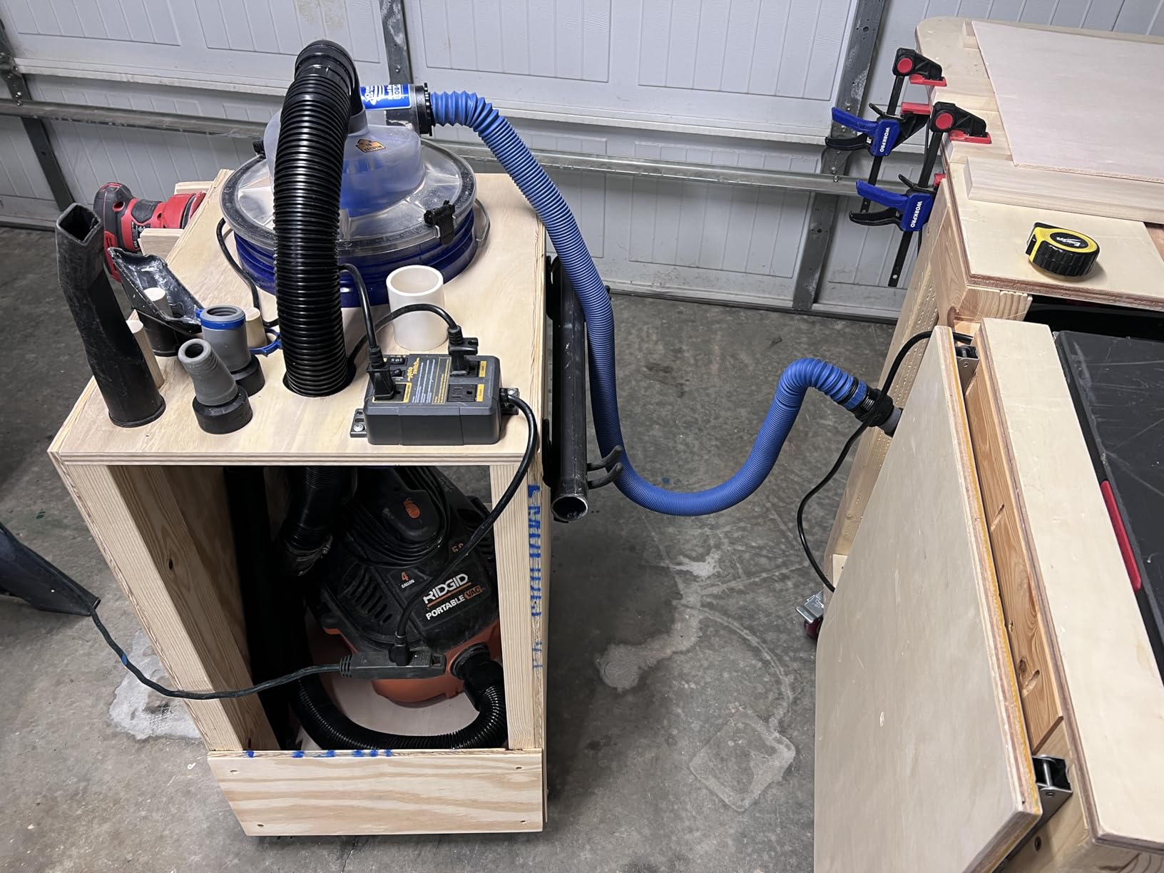 Dust Deputy Low-Pro Plus Cyclone Dust Separator for 5 Gallon Buckets customer photo 1