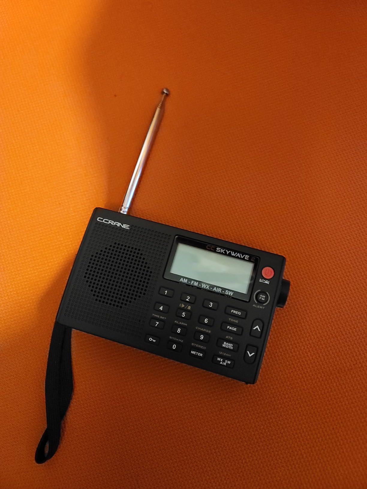 C. Crane CC Skywave 2 AM, FM, Shortwave, NOAA Weather + Alert, VHF Aviation Band, Small Battery-Operated Portable Travel Radio with Clock and Alarm customer photo 2