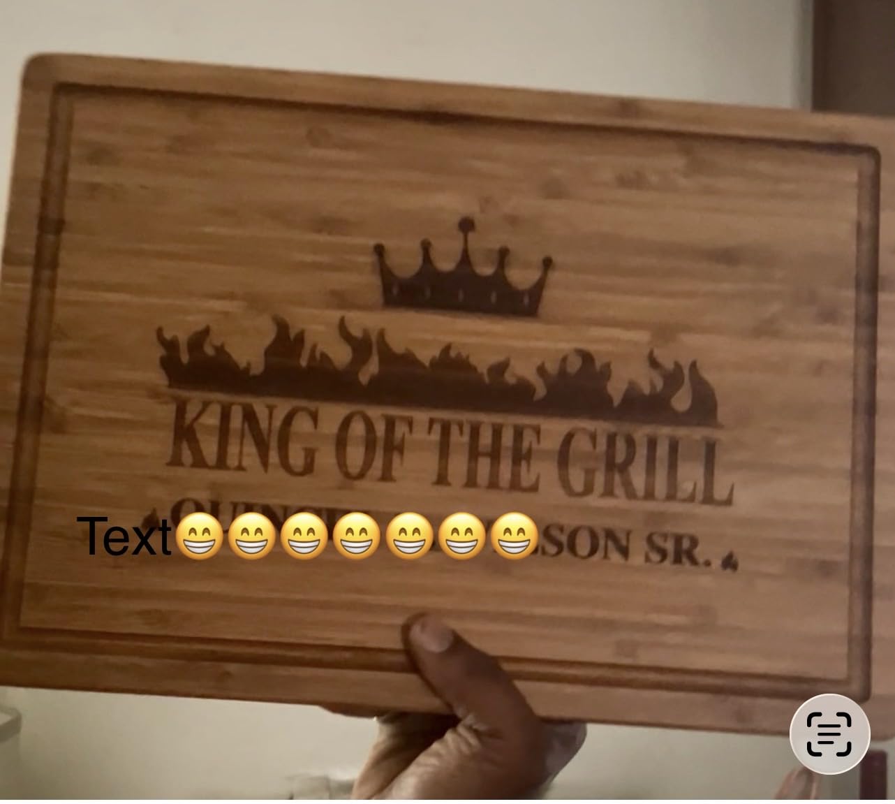 Personalized Gifts for Men Custom Engraved Cutting Board BBQ & Grilling Gift, Unique Grill Master Gift for Dad, Husband, or Father in Law Perfect Birthday or Christmas Gift for Men 2026 customer photo 1