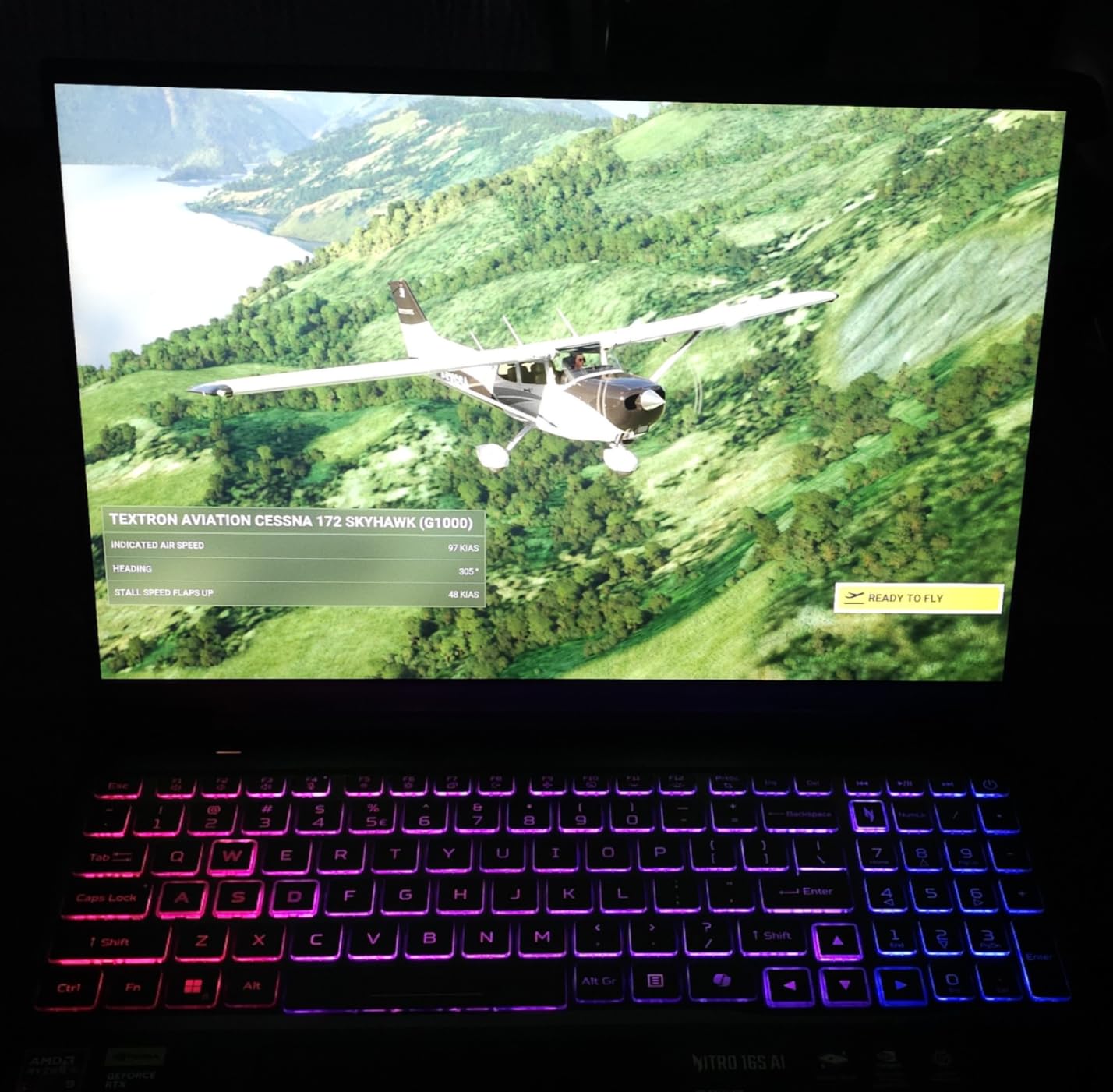 Acer Nitro 16S AI Copilot+ PC Gaming Laptop, AMD Ryzen AI 9 365, NVIDIA GeForce RTX 5070 Ti, 16