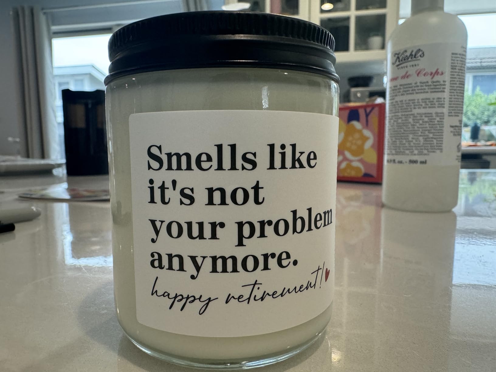 LUMELOOM Retirement Gift for Woman, Men- 9oz Lavender Scented Candle | Best 2026 Retired Gifts for Women, Men, Friends, Coworker, Teacher, Funny Retirement Candle Decoration, Soy Wax customer photo 2