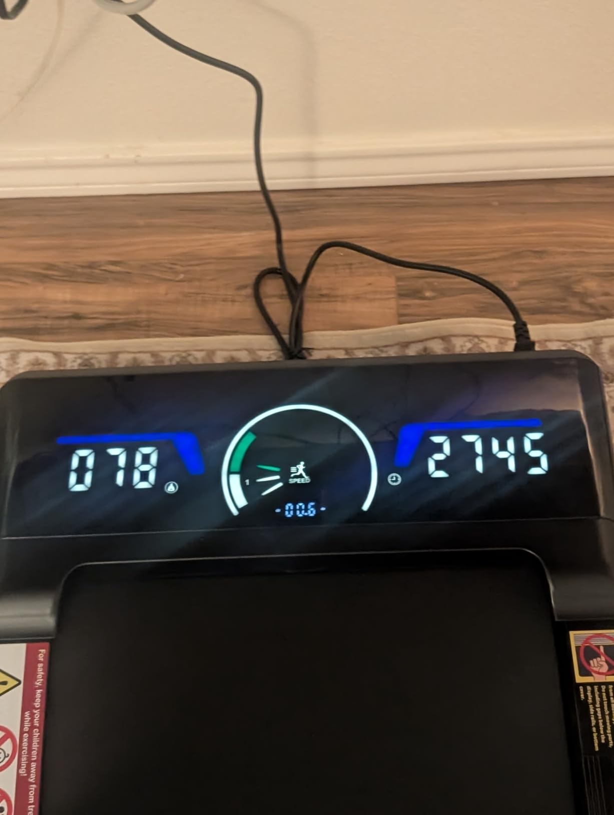 Walking Pad Treadmill 12% Auto Incline, Under Desk Treadmill | 450 lb capacity, 9-level auto incline to 12%, smart APP + Bluetooth speaker, compact treadmills for home, RGB Display customer photo 2