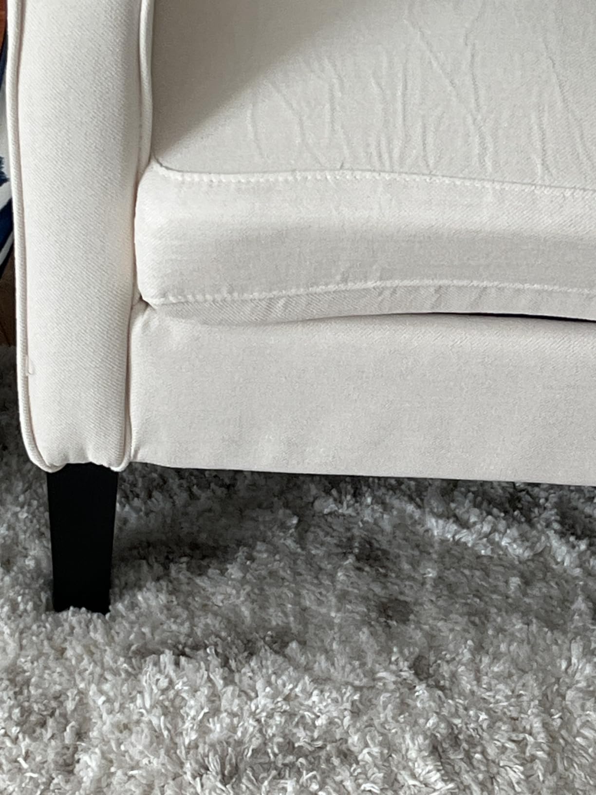 VINGLI Accent Chair for Living Room Chairs Light Brown Reading Chair for Bedroom Scooped Arm Chair Mid Century Modern Accent Chairs Upholstered Comfy Chair for Apartment, Waiting Room customer photo 1