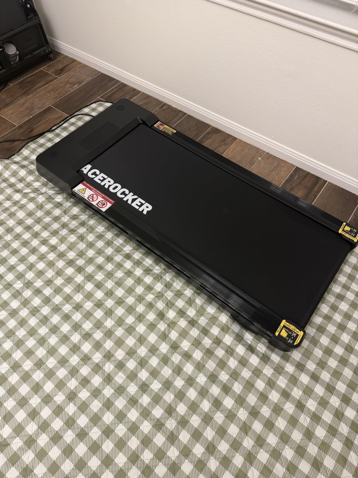Walking Pad Treadmill, Auto Incline to 12%, Under Desk Treadmill | 450 lb capacity, Auto incline 9 levels max 12%, smart APP tracking, Bluetooth speaker, compact treadmills for home customer photo 2