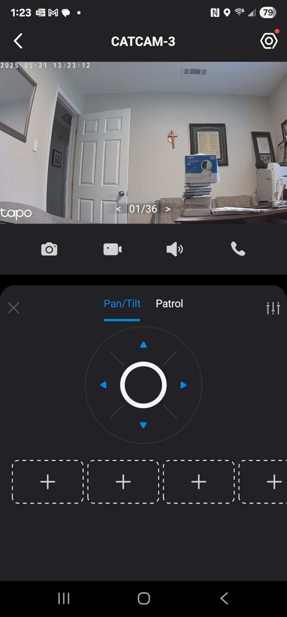 Tapo 1080p Pan/Tilt Security Camera for Baby Monitor, Pet Camera, C201 | Motion Detection, 2-Way Audio, Night Vision, Cloud & SD Card Storage, Works with Alexa & Google Home, Black customer photo 1
