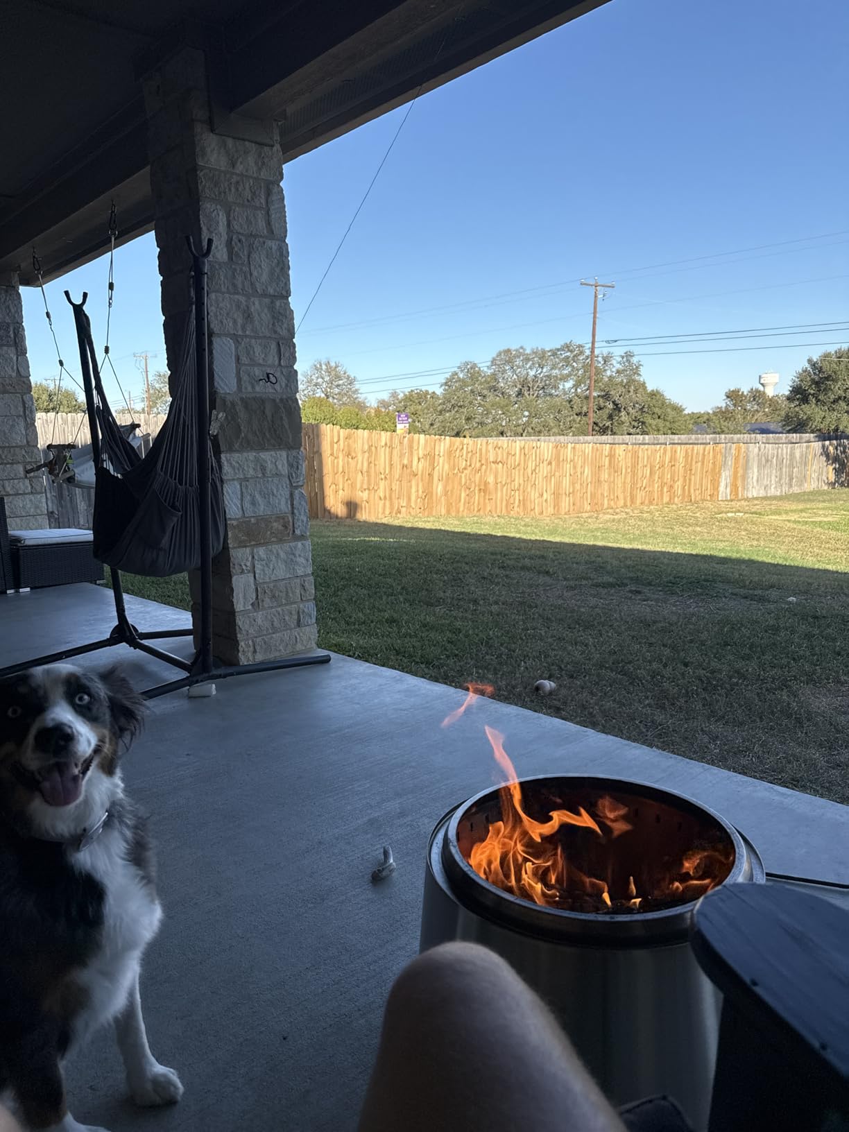 East Oak Fuoco 21 Inch Smokeless Fire Pit, Outdoor Wood Burning Bonfire Firepit with Stand, Removable Ash Pan | Portable Stainless Steel Fireplace with Carrying Bag for Outside, Patio & Backyard customer photo 1