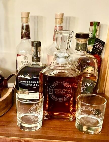 Retirement Gifts for Men - Personalized Decanter - Custom Engraved 2025 Retirement Gifts for Him, Dad, Husband, Boss, Coworker - Best Mens Retirement Gift Ideas - Unique Gifts for Retirement customer photo 2