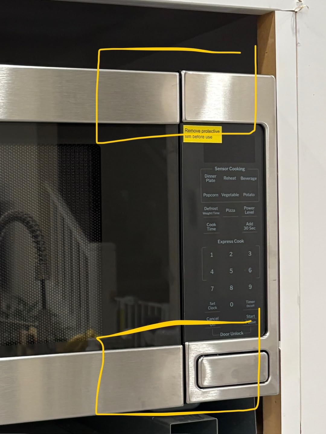 GE Countertop Microwave Oven, 1150 Watt, 1.6 Cu. Ft., Stainless Steel | 8 Convenience Cook Settings, One-Touch Controls, Child Lock Technology, Glass Turntable, for Kitchen, Dorm, Office, Apartment customer photo 1