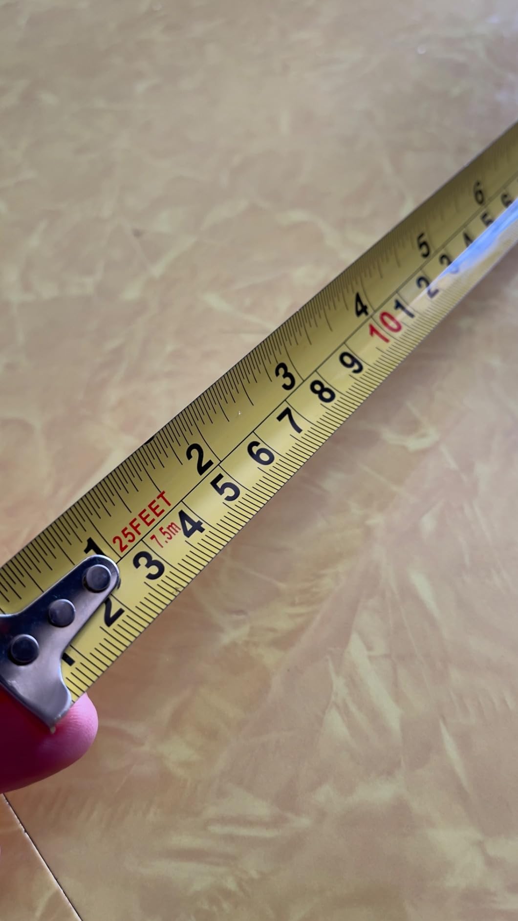 Grandpa Papa Birthday Gifts from Grandkids, Christmas Papa Grandpa Grandfather Gifts from Granddaughter Grandson, Grandparents Day Gift, Genuine Leather Engraved 25 FT Tape Measure customer photo 1