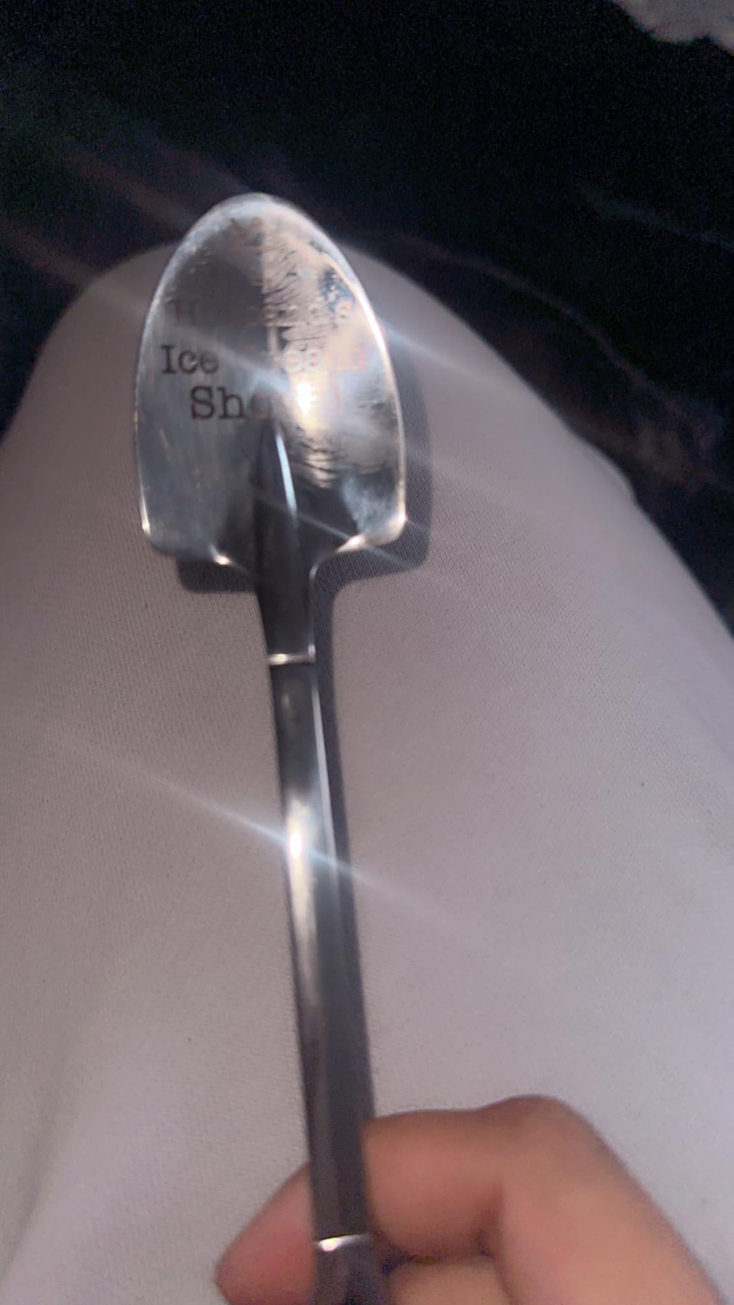 Grandpa Gifts, Christmas Birthday Gift for Grandpa from Grandkids, Papa Grandfather Christmas White Elephant Gifts, Funny Grandpas Ice Cream Shovel Spoon Present Cute Small Mens Stocking Stuffers customer photo 2