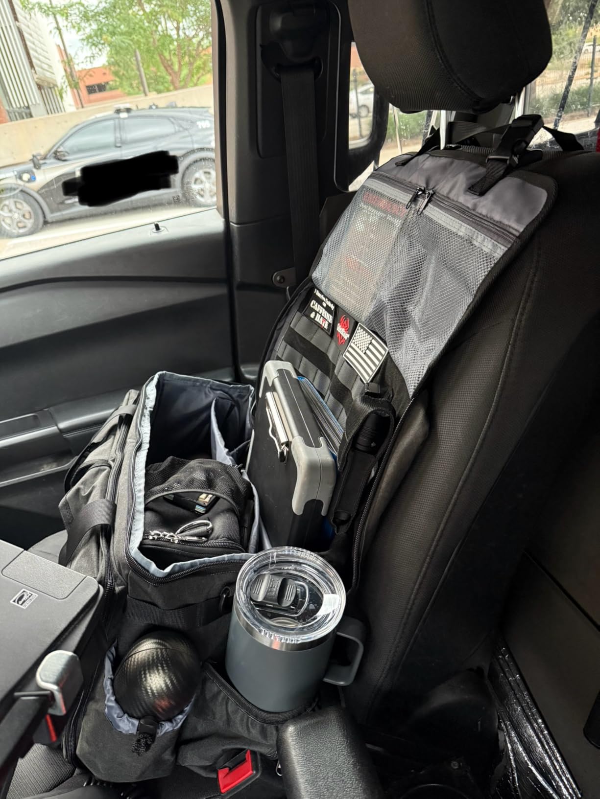 GDNasist Patrol Bag Law Enforcement Police Gear Police Officer Duty Bag | Car Front Seat Organizer customer photo 2