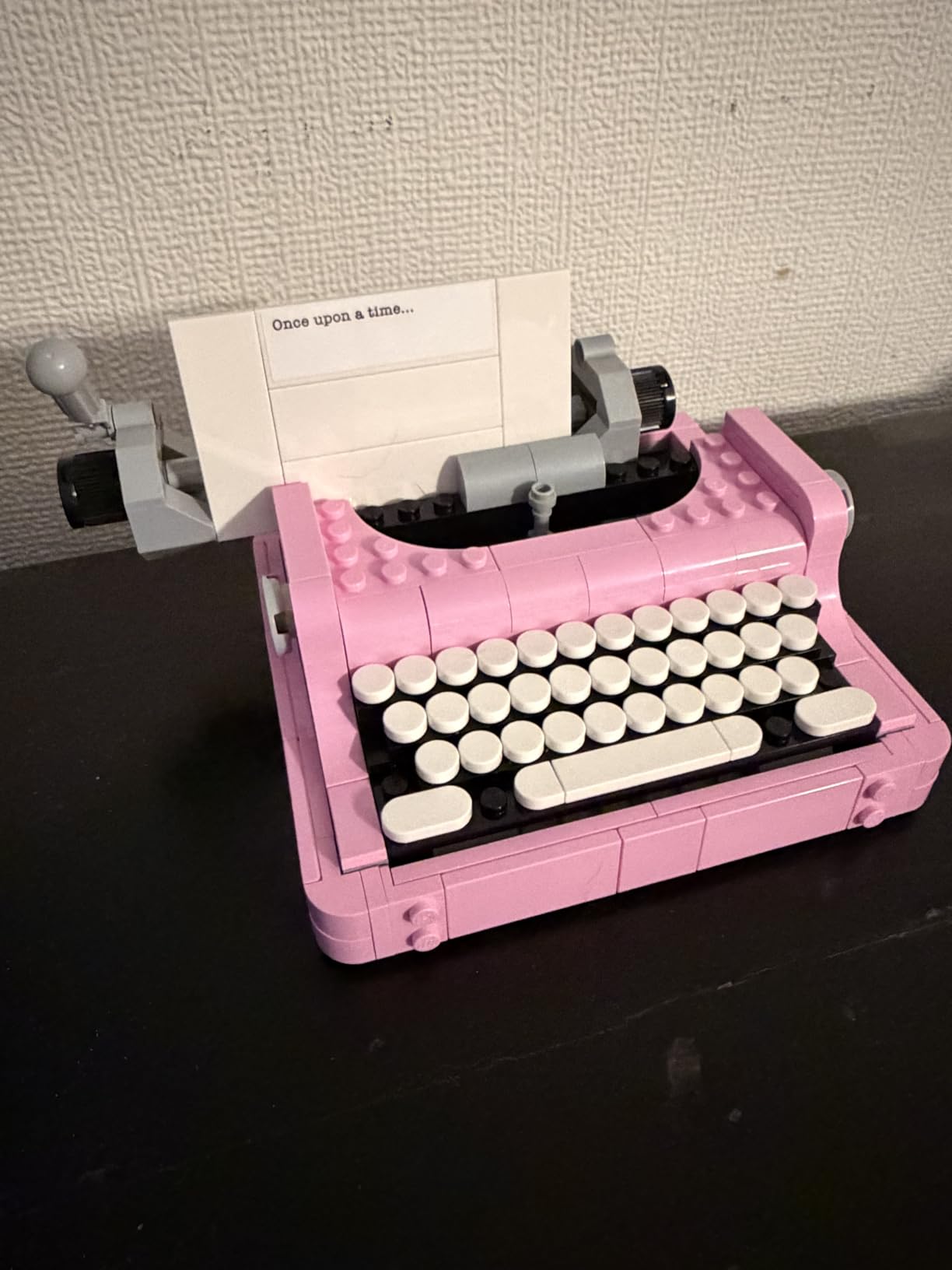 LEGO Creator 3 in 1 Typewriter with Flowers - Building Toy with 3 Building Options, Typewriter, Flowerpot with Pen & Notebook, or Keytar - Gift Idea for Birthdays - 31169 customer photo 1