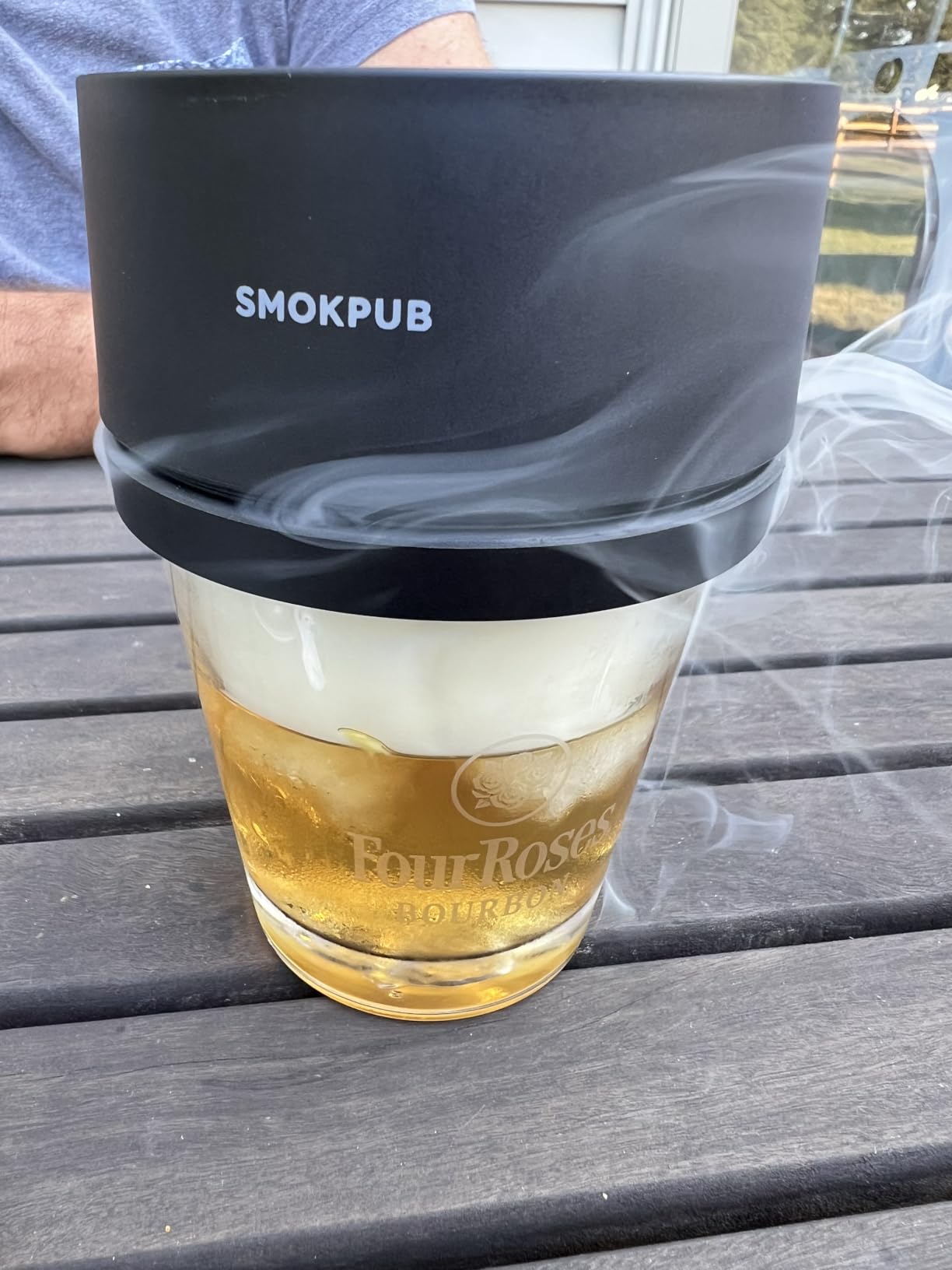 Electric Whiskey Smoker Kit, Cocktail Smoker with Heating System | No Butane Needed, 6 Wood Chips for Old Fashioned Drink Smoker Kit customer photo 1