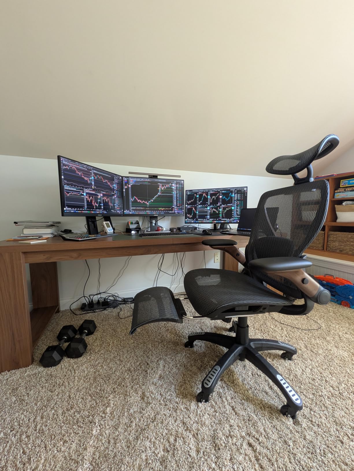 X100 Ergonomic Mesh Office Chair with Footrest, Big and Tall Hone Desk Chair with 5D Flip-Up Arms, Adjustable 3D Lumbar Support, Gaming & Executive Computer Chairs customer photo 1