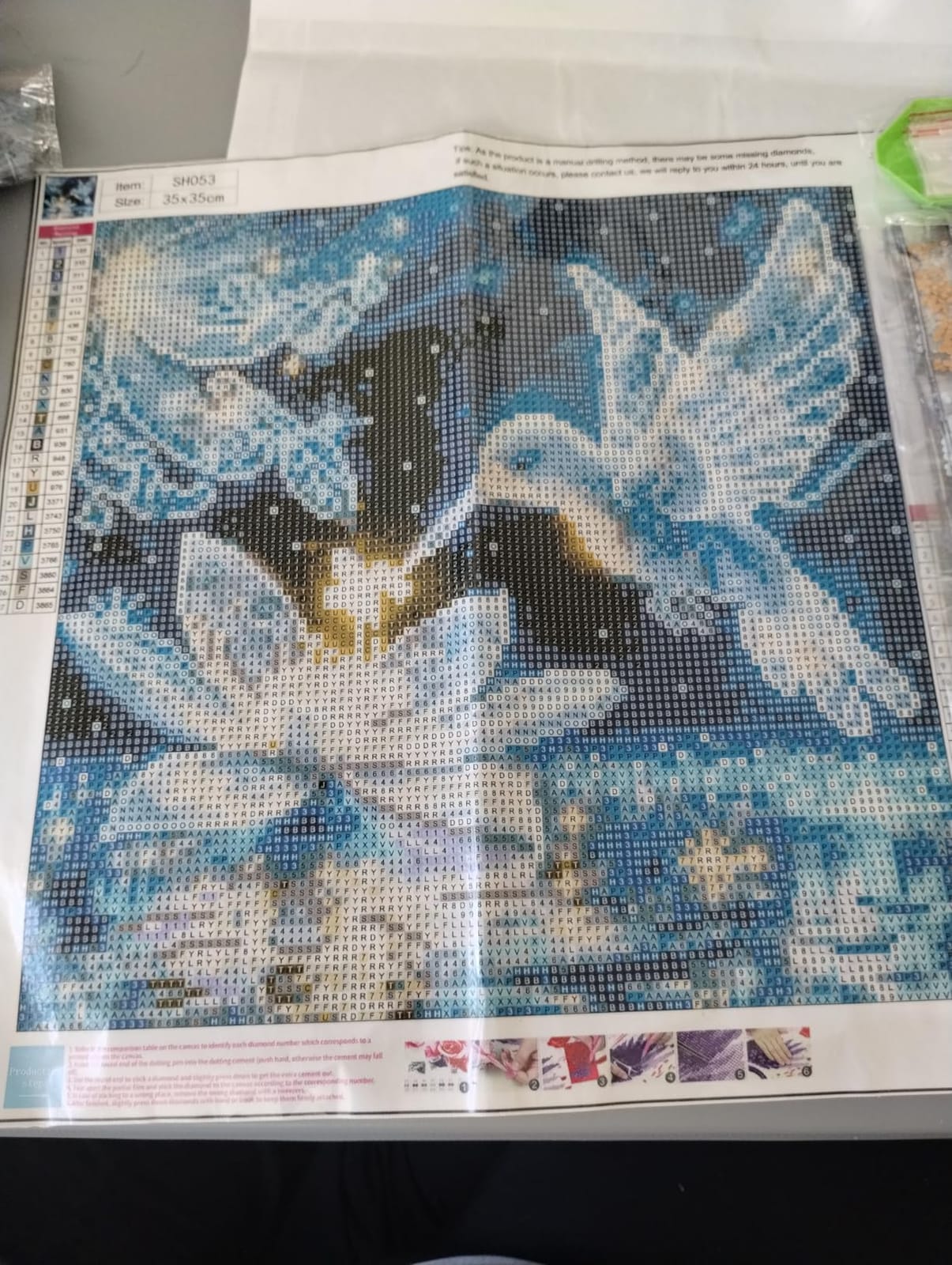Hummingbird Diamond Art Kits For Adults,DIY Bird Diamond Painting Kits | Full Round Drill Diamond Dots For Adults,5D Gem Art Painting Kit Art And Crafts For Adults Home Wall Decor 14 X 14inch customer photo 1