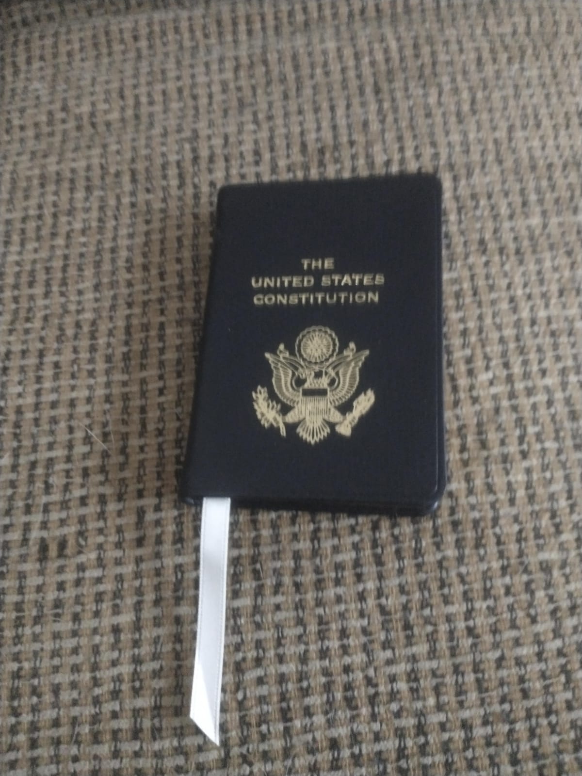 Graphic Image The United States Constitution and Related Documents | Published and Bound in the USA | Genuine Leather Soft Cover | Pocket Size (3.13