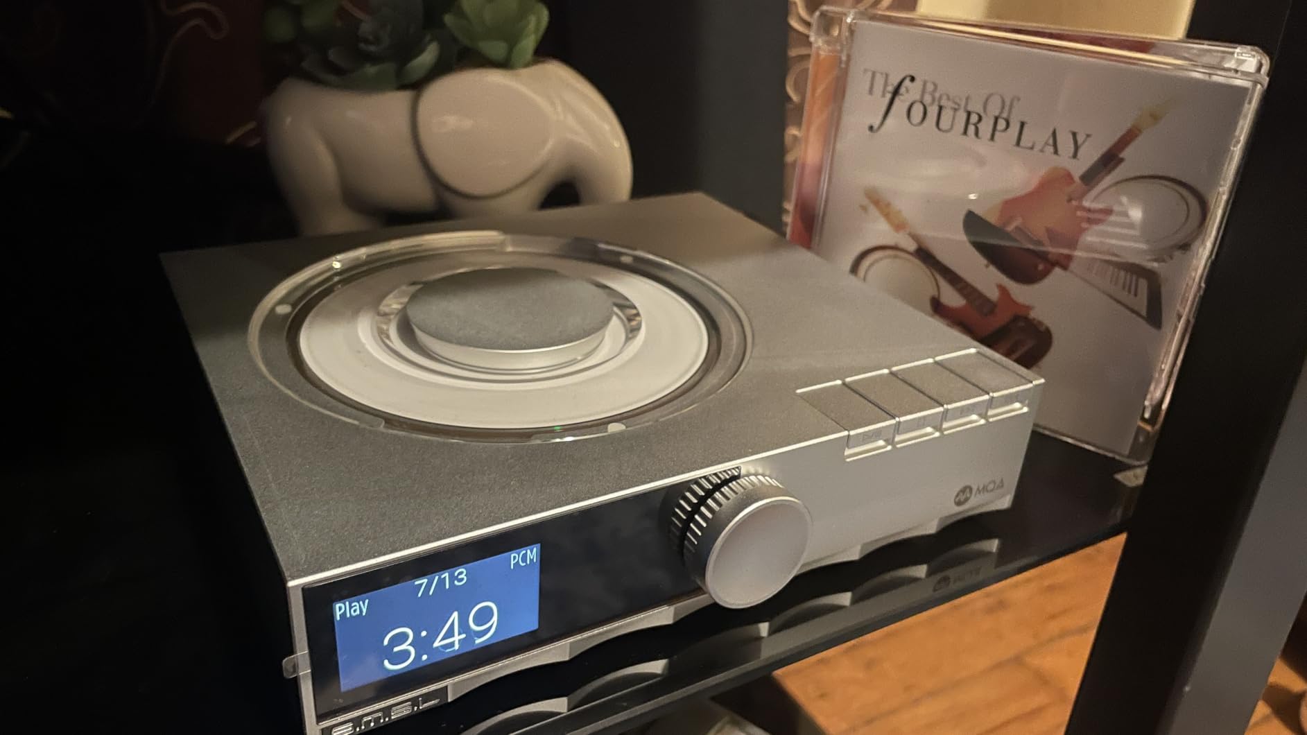 SMSL PL200T Transport CD Player USB/CD Input Reference-Level CD Playback | 10MHz Clock Input MQA CD Full Decoding Optical/Coaxial/I²S/AES/EBU Output PASS System 32bit/768kHz DSD512 For Amp/Home Audio customer photo 2