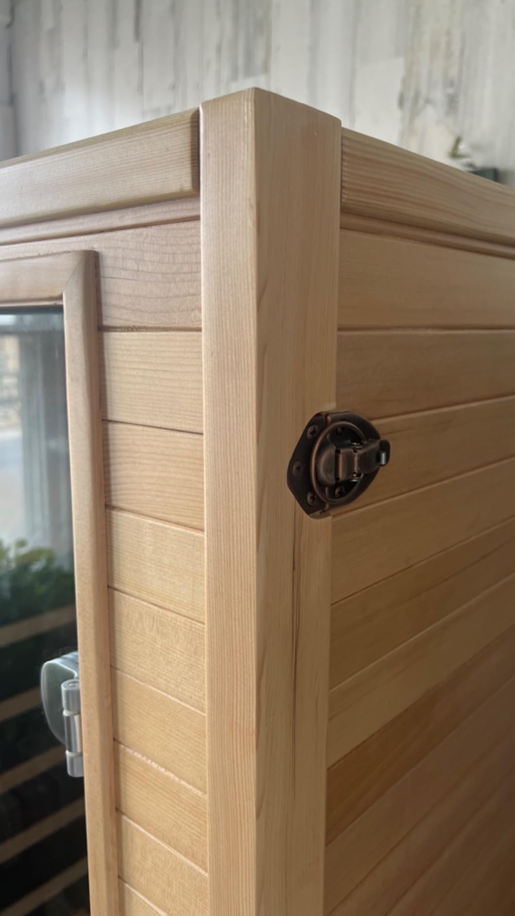 Far Infrared Sauna for 1 Person - 1050W Fast Heating, Canadian Hemlock Wood Home Sauna with Bluetooth Speaker, Chromotherapy & Oxygen Ionizer Easy Assembly Indoor Sauna for Relaxation, Detox, Home Gym customer photo 1