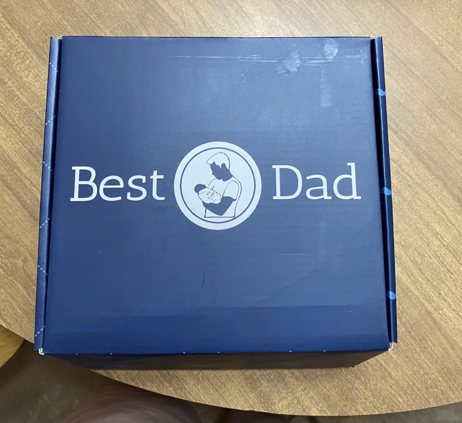 2026 New Dad Gifts Box, 9 Pcs First Time Dad Gifts, Dad to Be Gifts for 1st Time with Tumbler Hat Onesie Socks Keychain for Baby Shower, Unique Kit for Soon to Be or Expecting Father customer photo 1